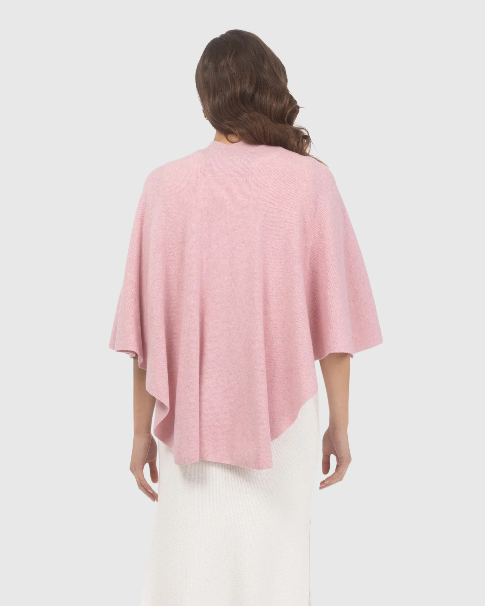 Select Wool Capelet With Select Lamb Poms - Image 70