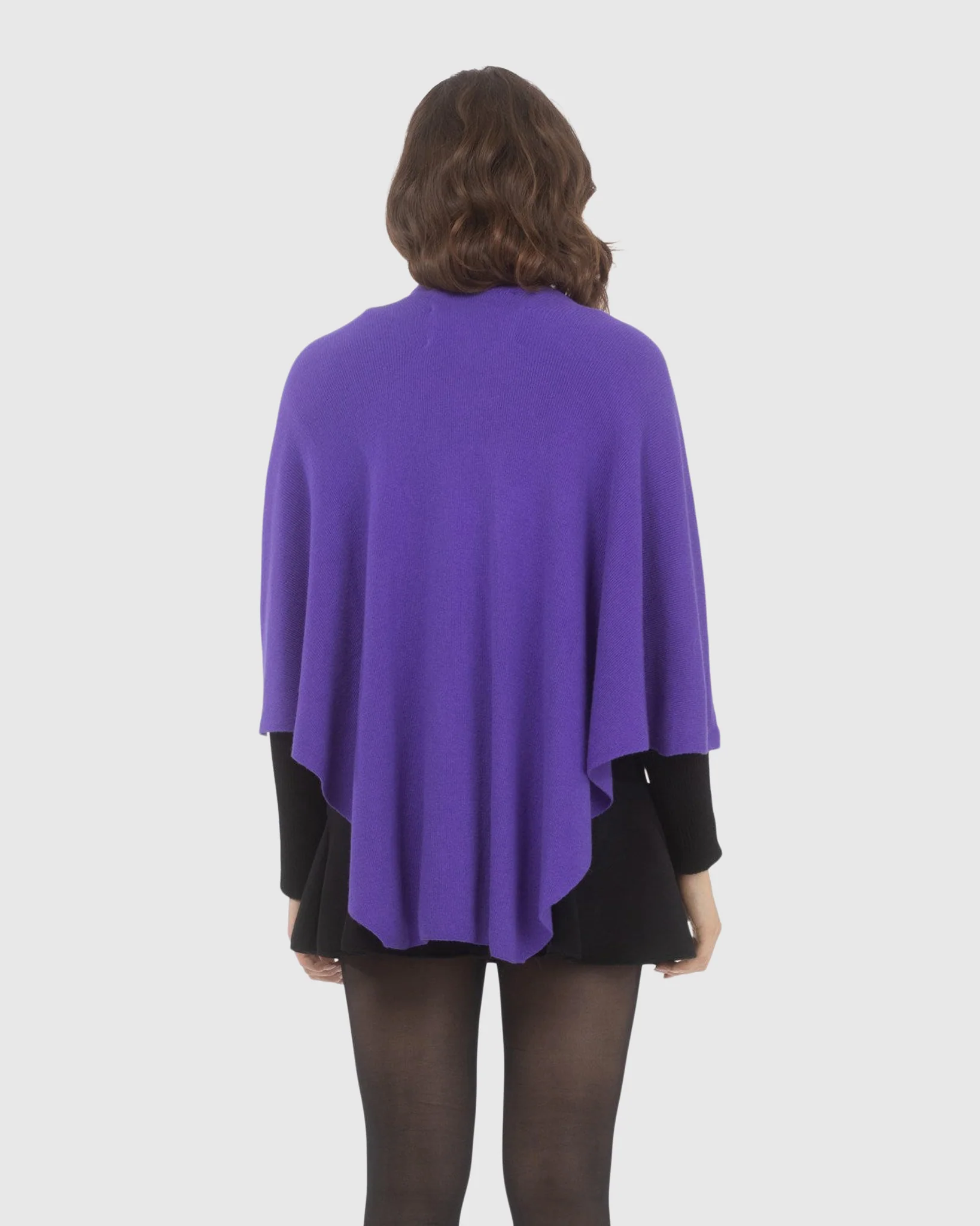 Select Wool Capelet With Select Lamb Poms - Image 77