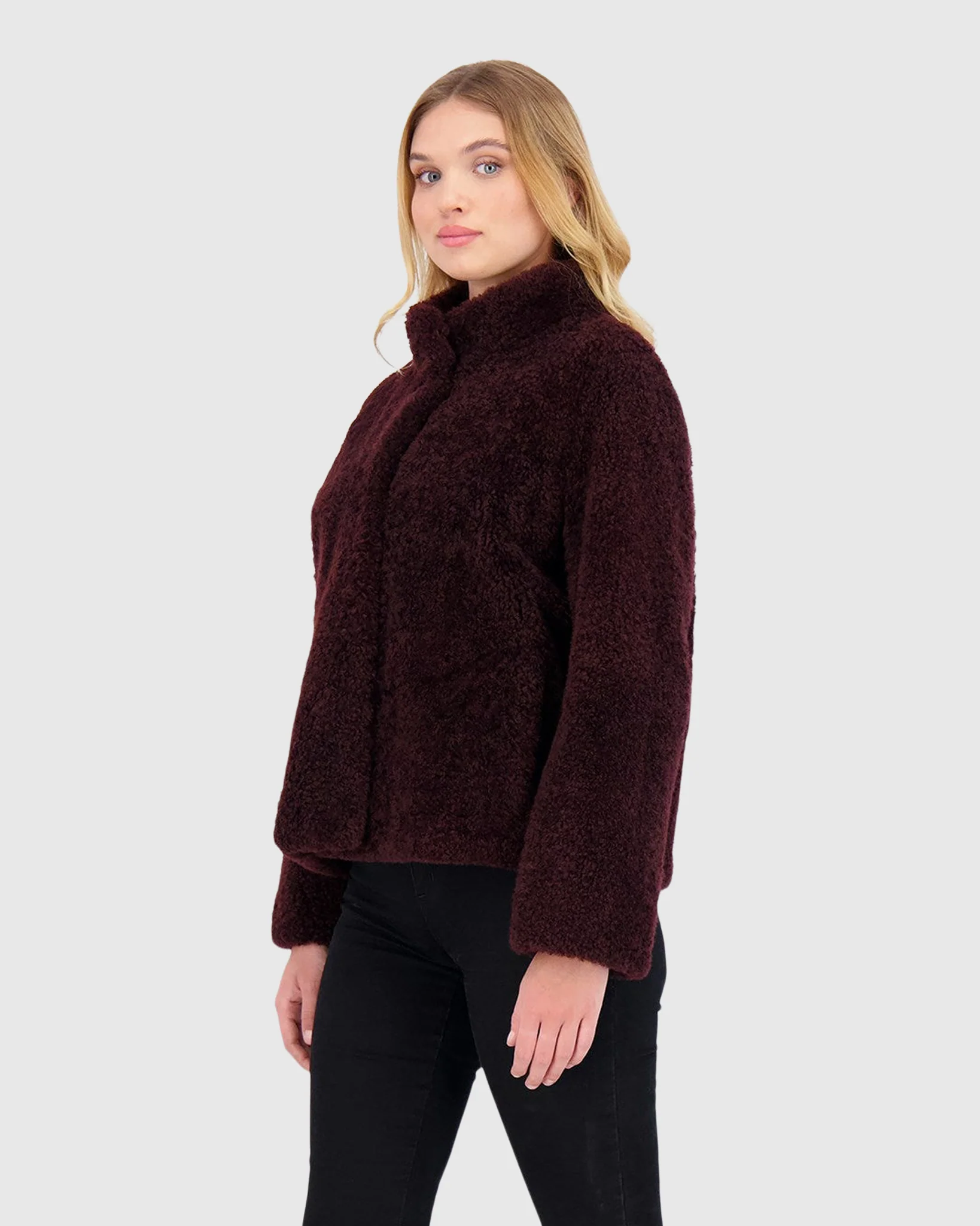 SHEARED CASHMERE GOAT JACKET - Image 8