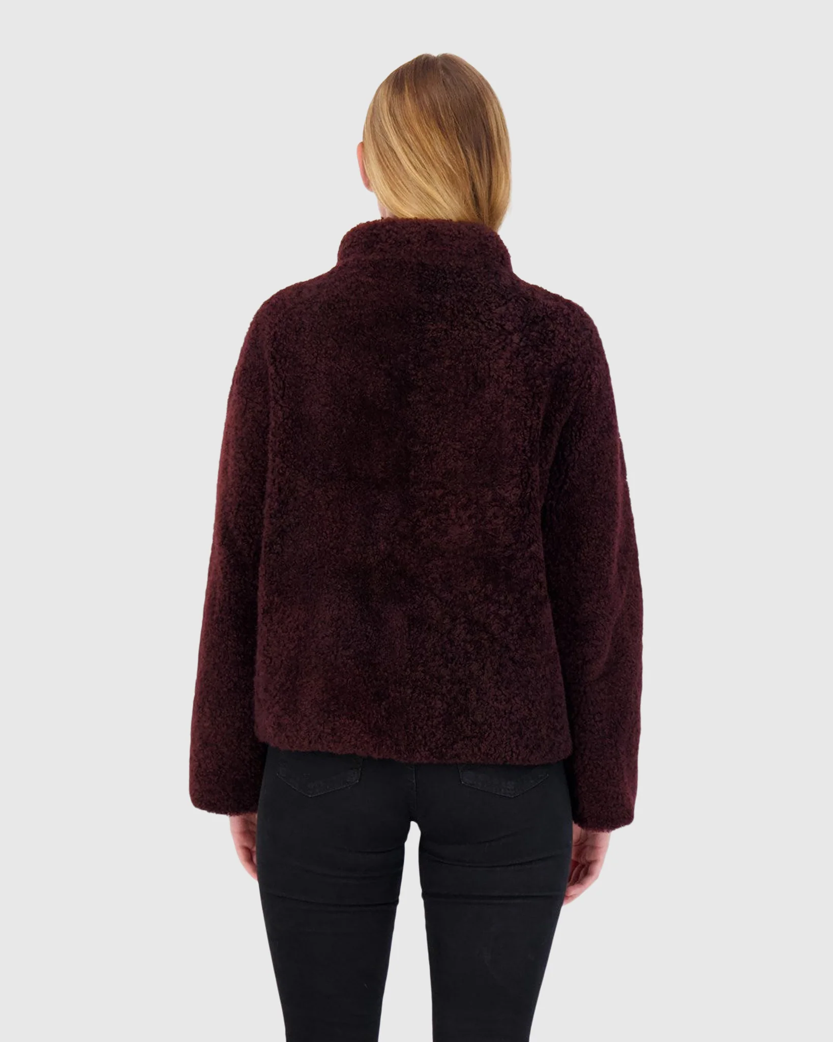SHEARED CASHMERE GOAT JACKET - Image 9