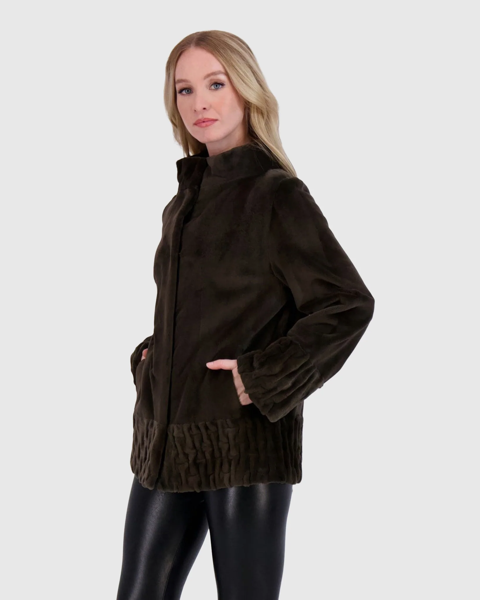 SHEARED MINK JACKET - Image 3