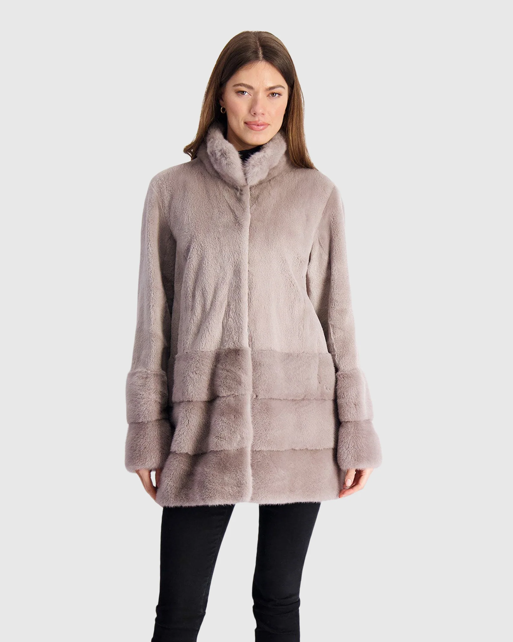 SHEARED MINK JACKET