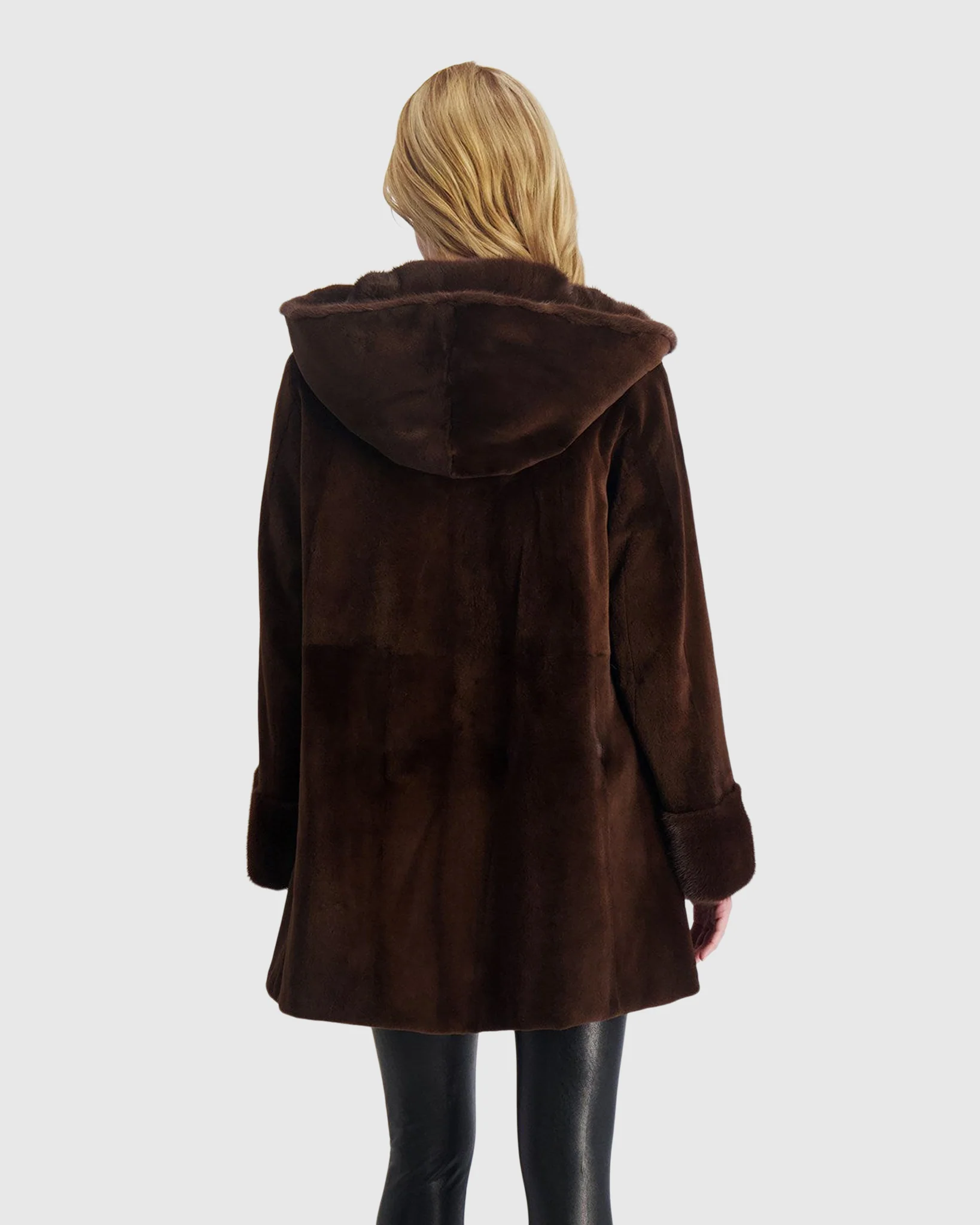 SHEARED MINK PARKA - Image 7