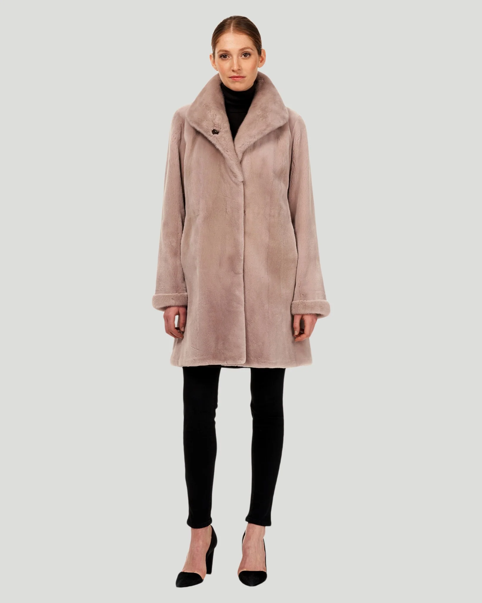 Sheared Mink Reversible Short Coat - Image 24