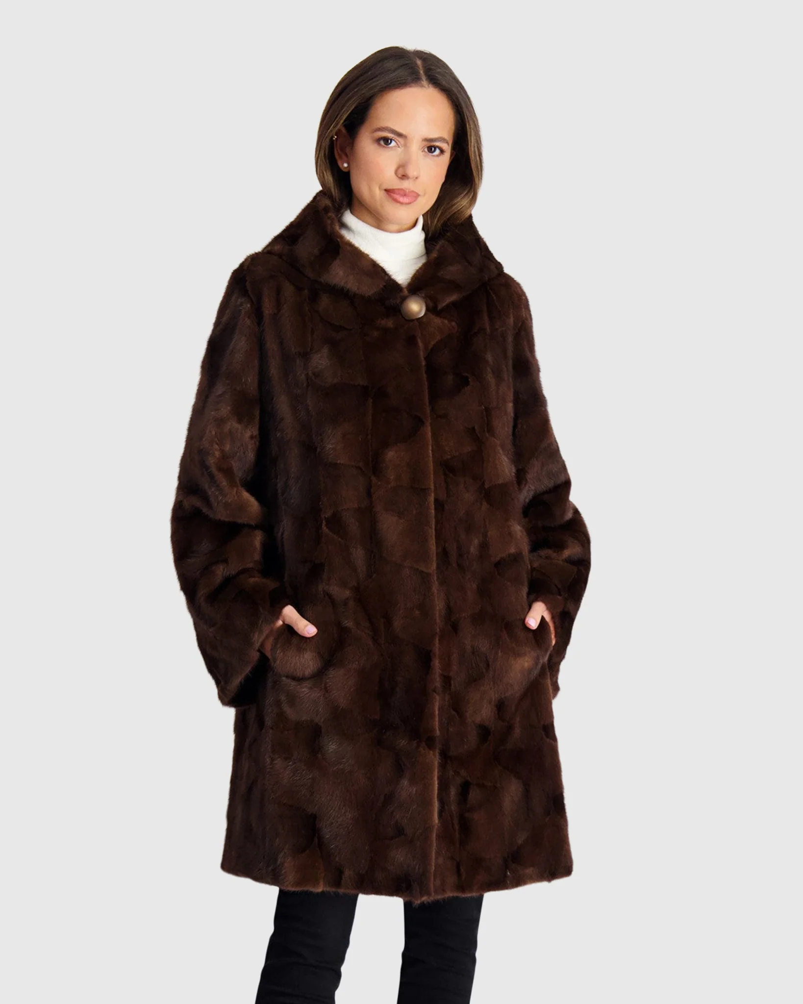 MINK SECTIONS PARKA