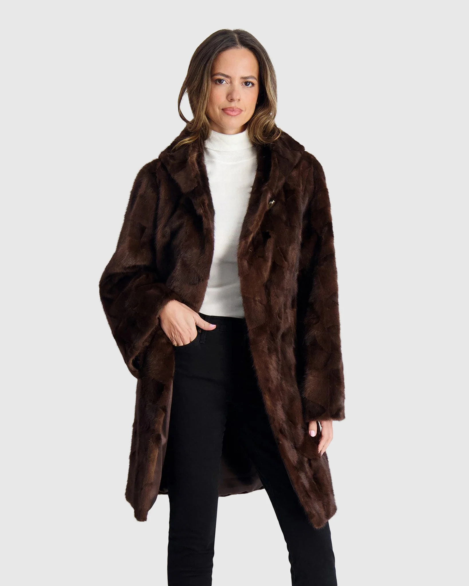 MINK SECTIONS PARKA - Image 2