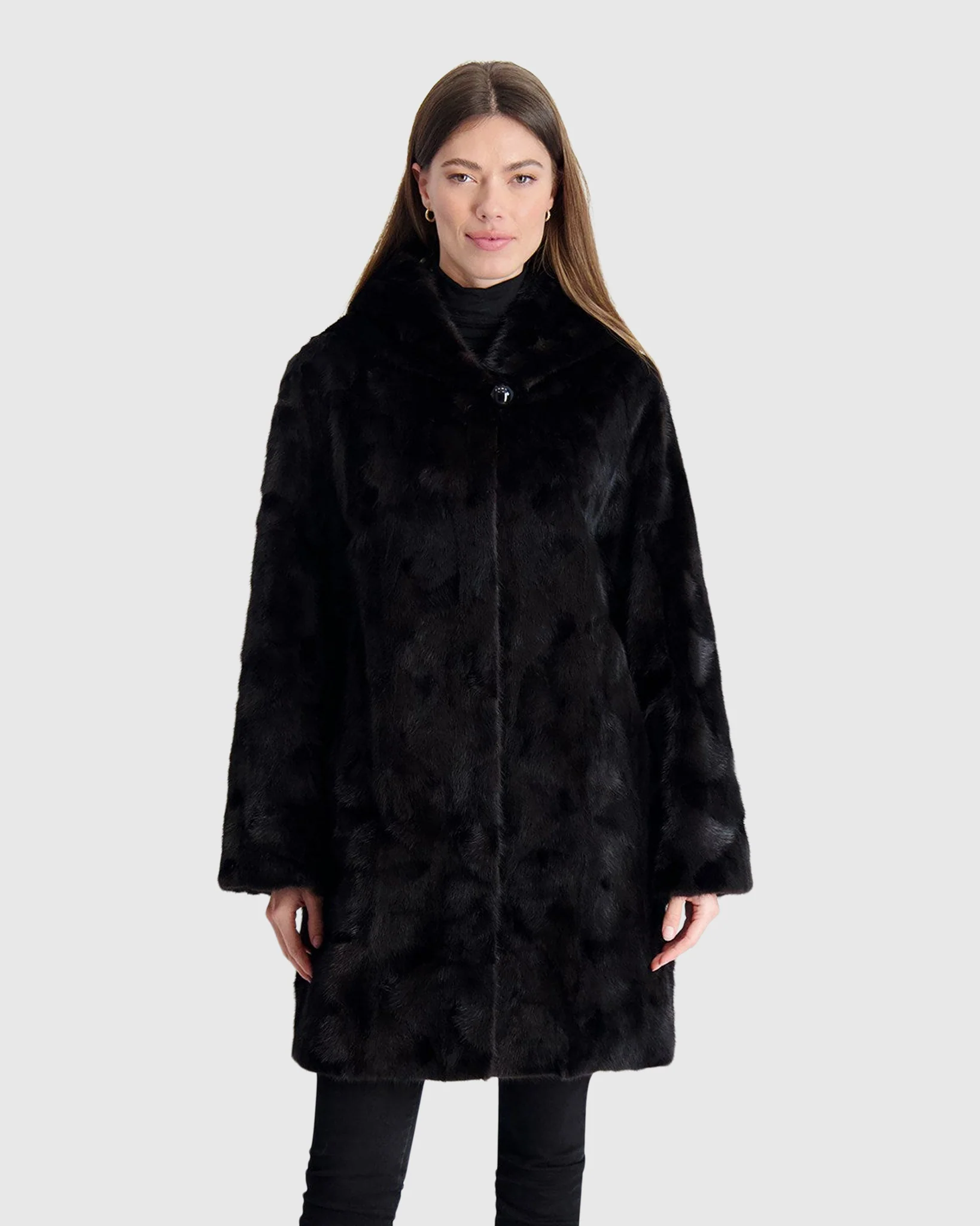 MINK SECTIONS PARKA - Image 4