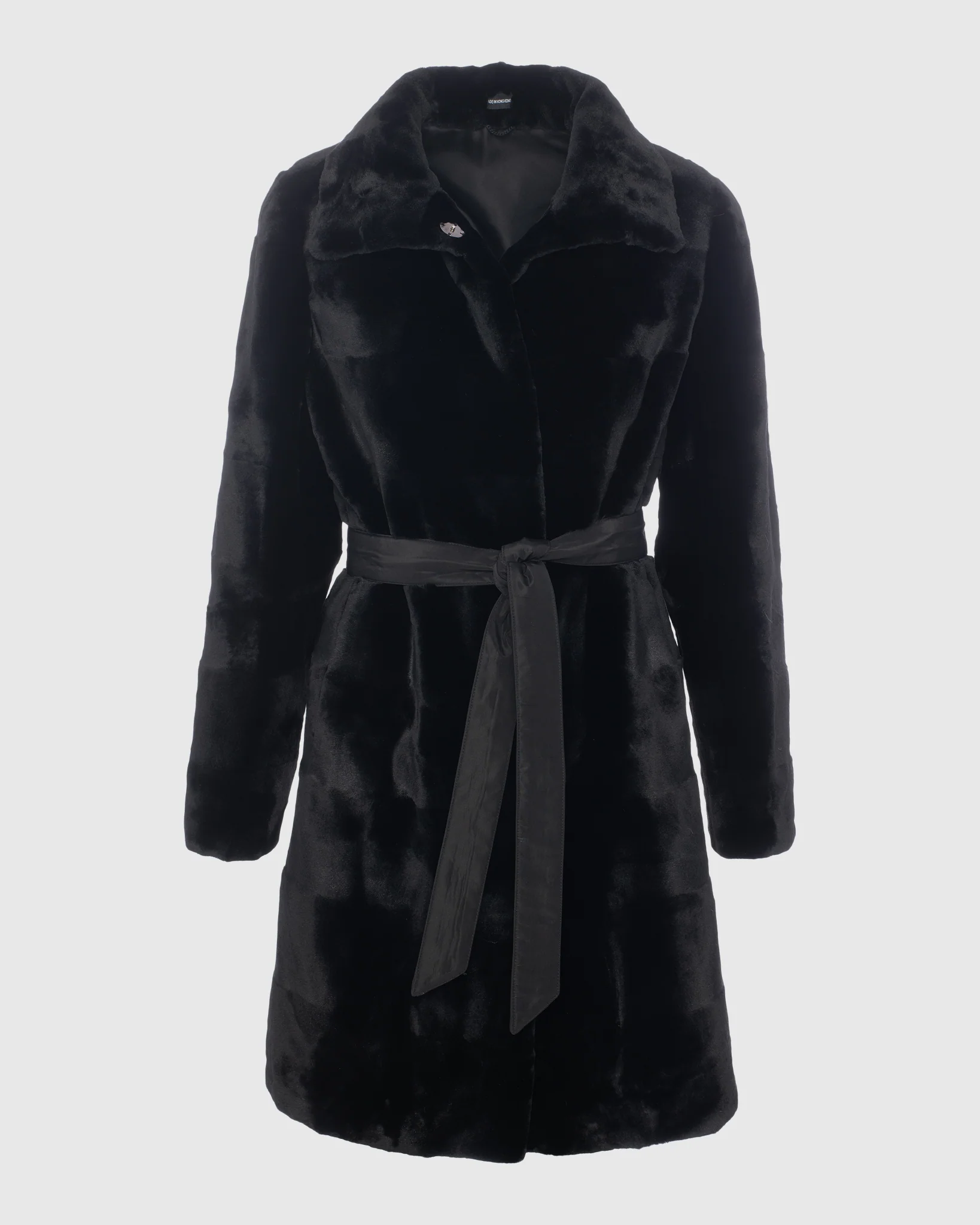 Sheared Mink Stroller Reversible To Silk - Image 8