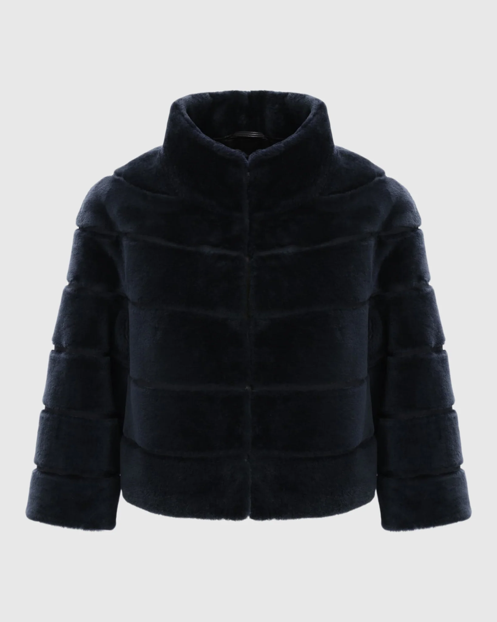 SELECT SHEARLING LAMB BOLERO WITH CROPPED SLEEVES - Image 39