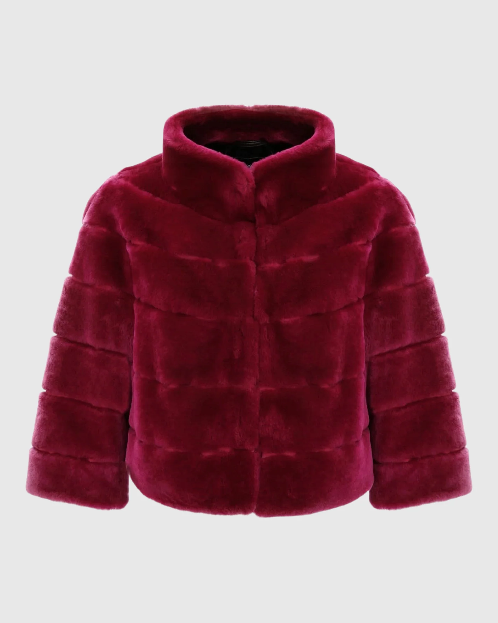 SELECT SHEARLING LAMB BOLERO WITH CROPPED SLEEVES - Image 40
