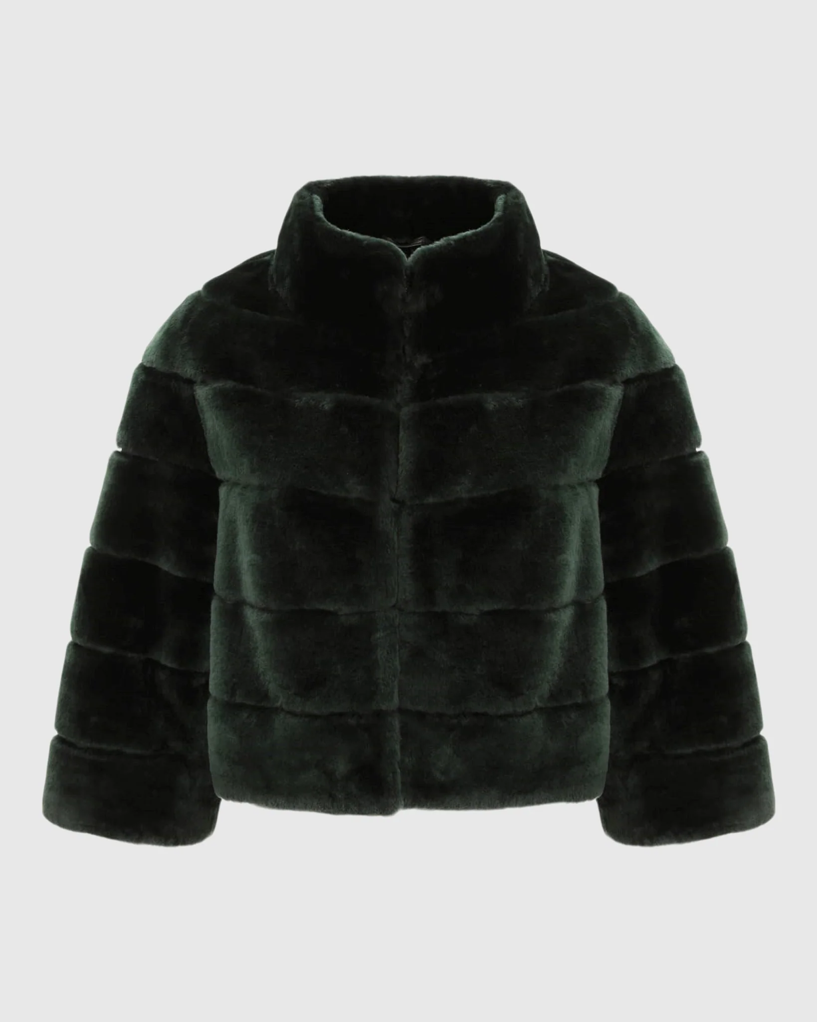 SELECT SHEARLING LAMB BOLERO WITH CROPPED SLEEVES - Image 42