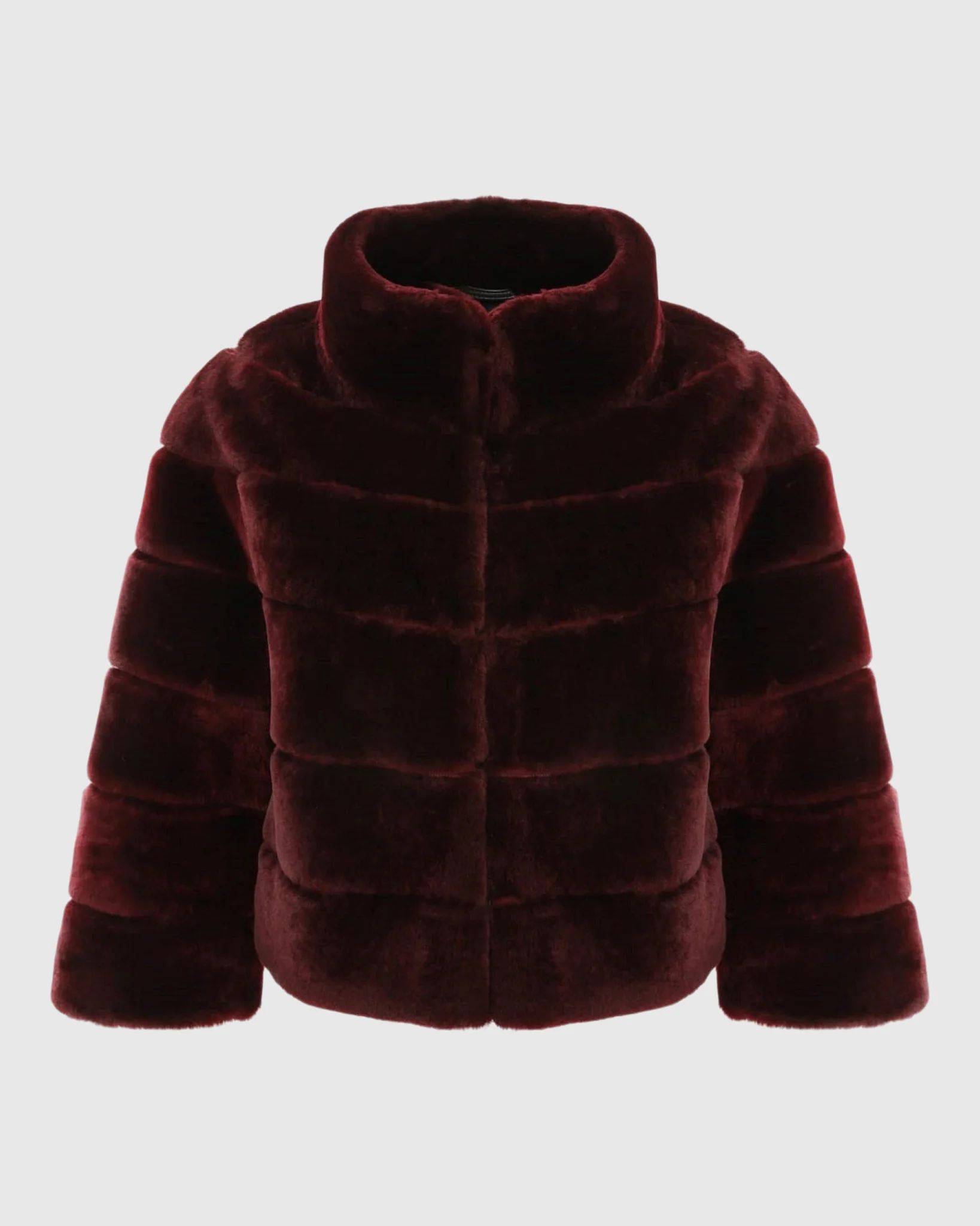 SELECT SHEARLING LAMB BOLERO WITH CROPPED SLEEVES - Image 47