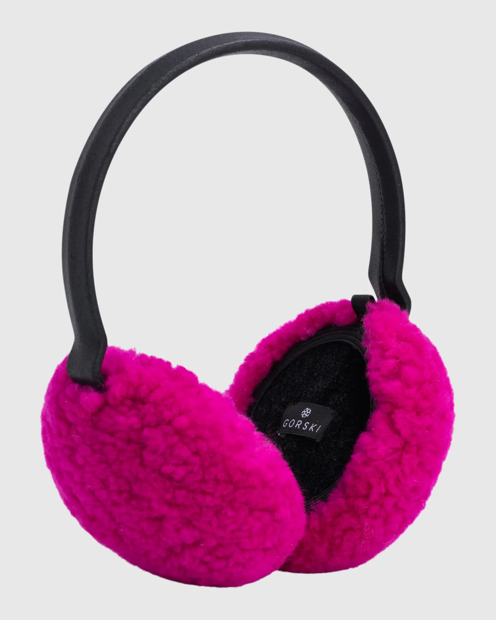 SELECT SHEARLING LAMB EARMUFFS WITH LEATHER FRAME - Image 17