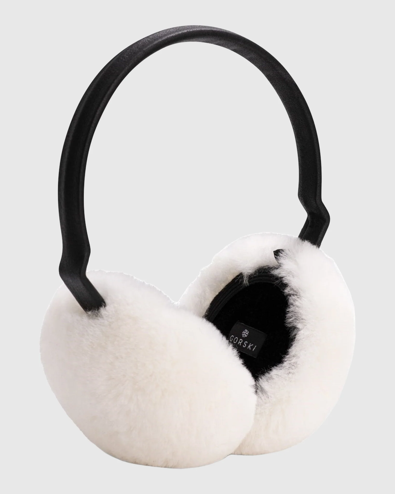 SELECT SHEARLING LAMB EARMUFFS WITH LEATHER FRAME - Image 26