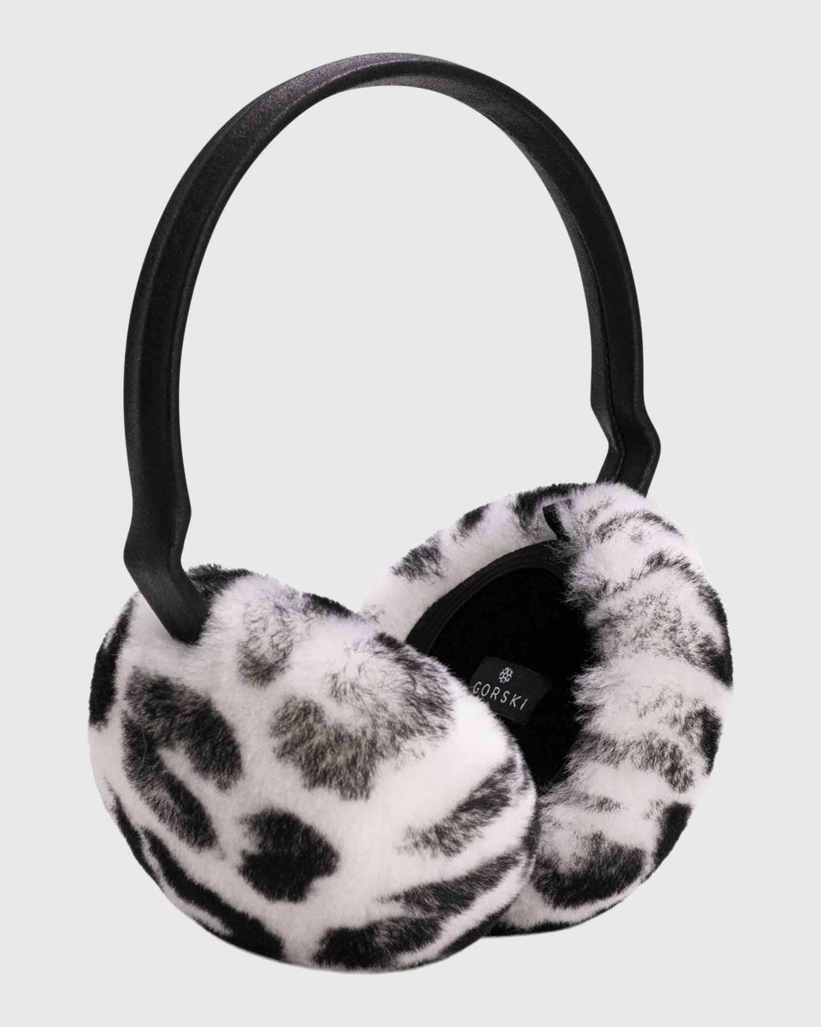 SELECT SHEARLING LAMB EARMUFFS WITH LEATHER FRAME - Image 35
