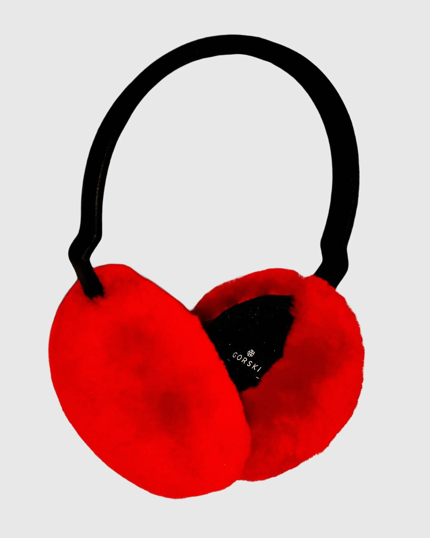 SELECT SHEARLING LAMB EARMUFFS WITH LEATHER FRAME - Image 7