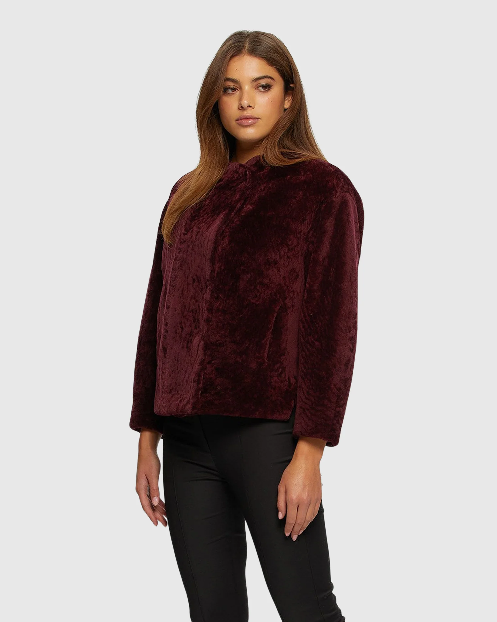 SHEARLING LAMB JACKET - Image 2