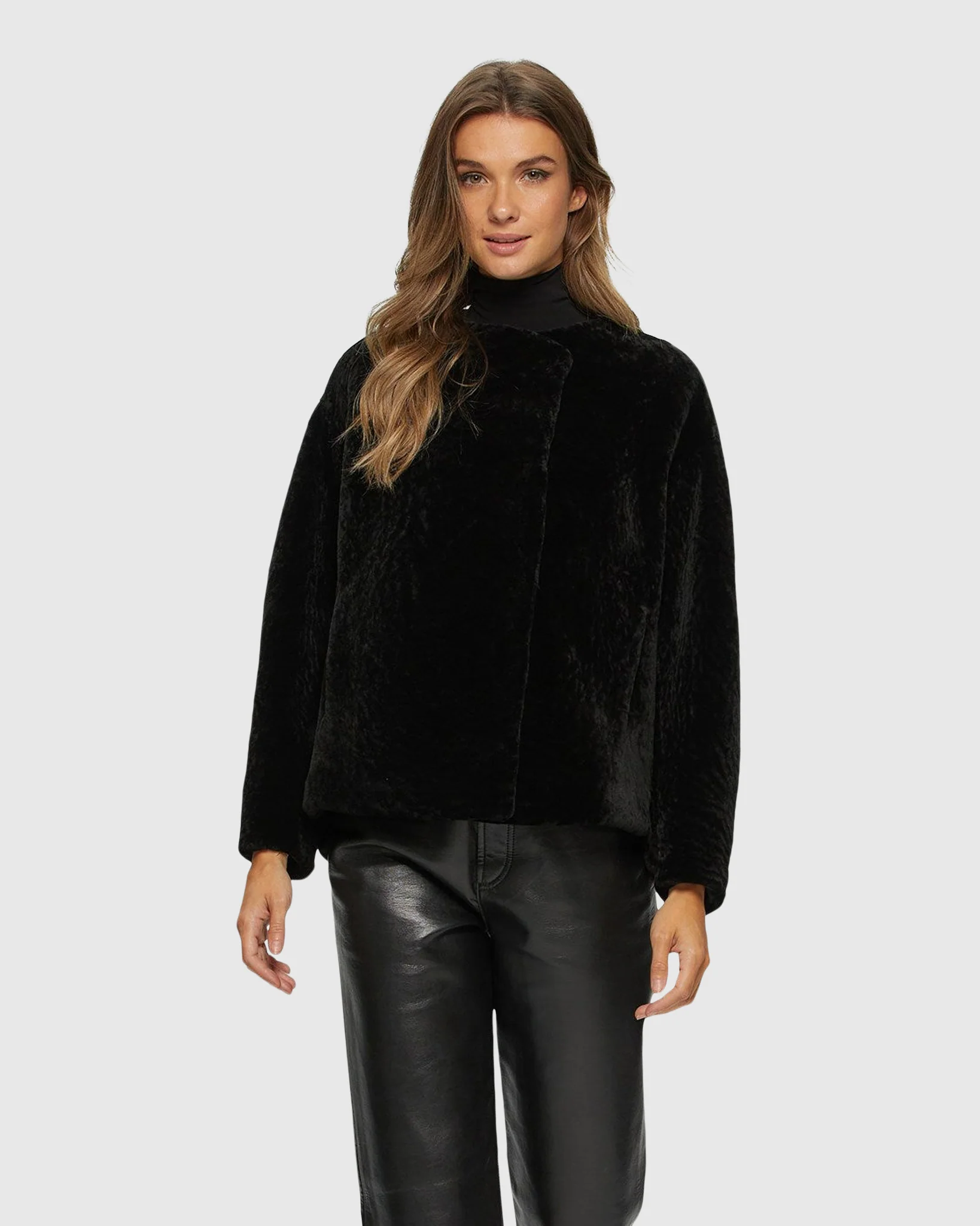 SHEARLING LAMB JACKET - Image 4