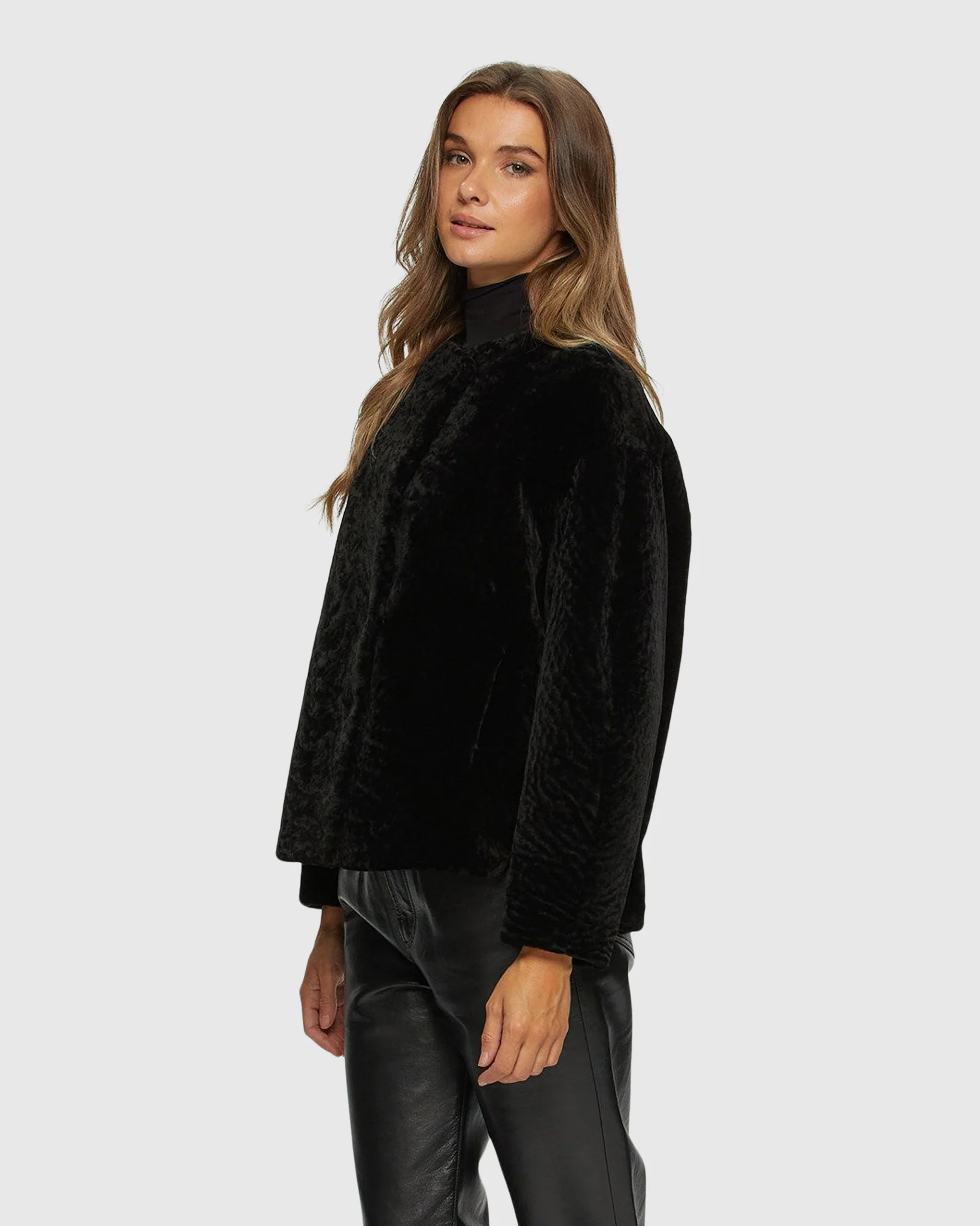 SHEARLING LAMB JACKET - Image 5