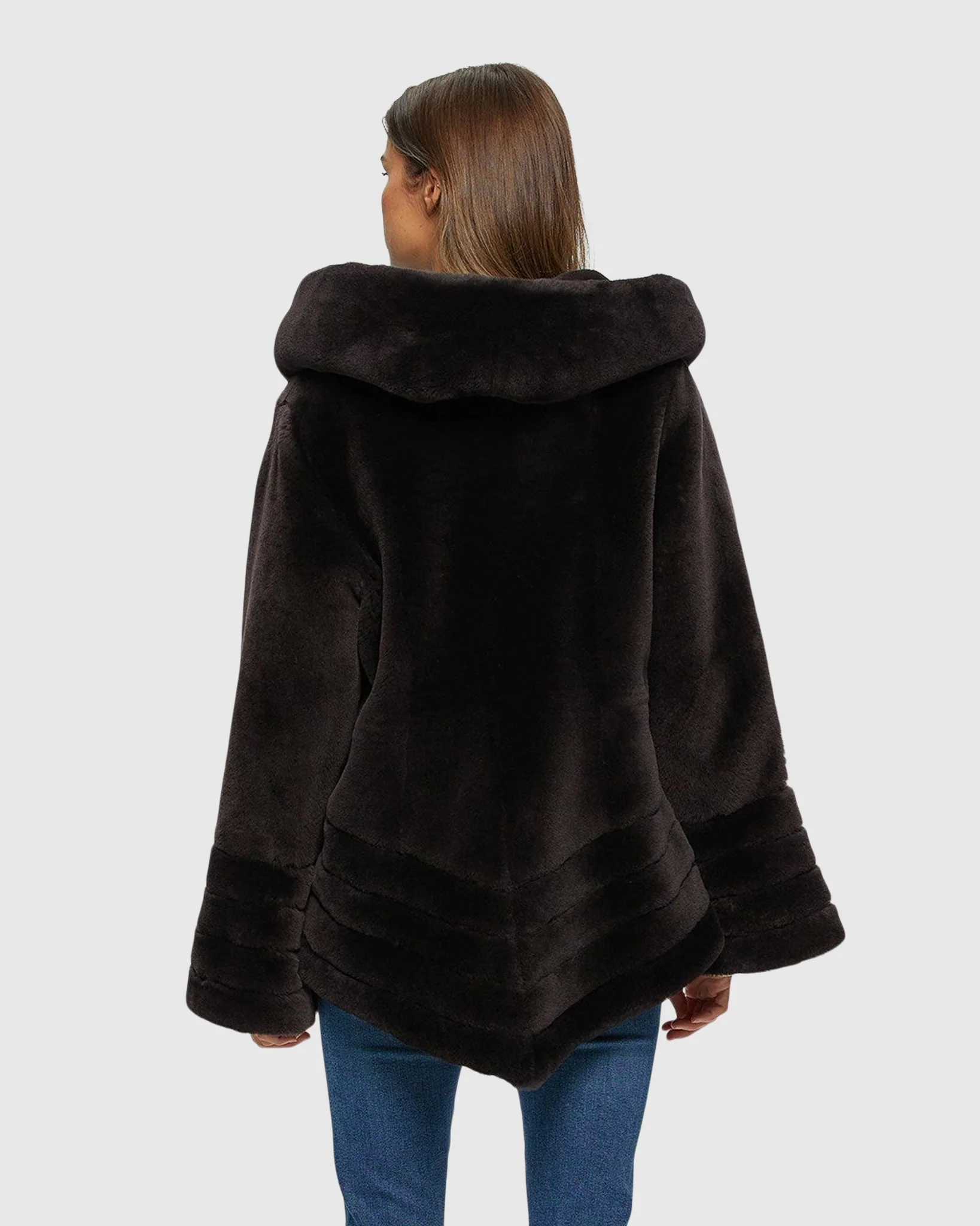 SHEARLING LAMB JACKET REVERSIBLE TO TAFFETA - Image 6
