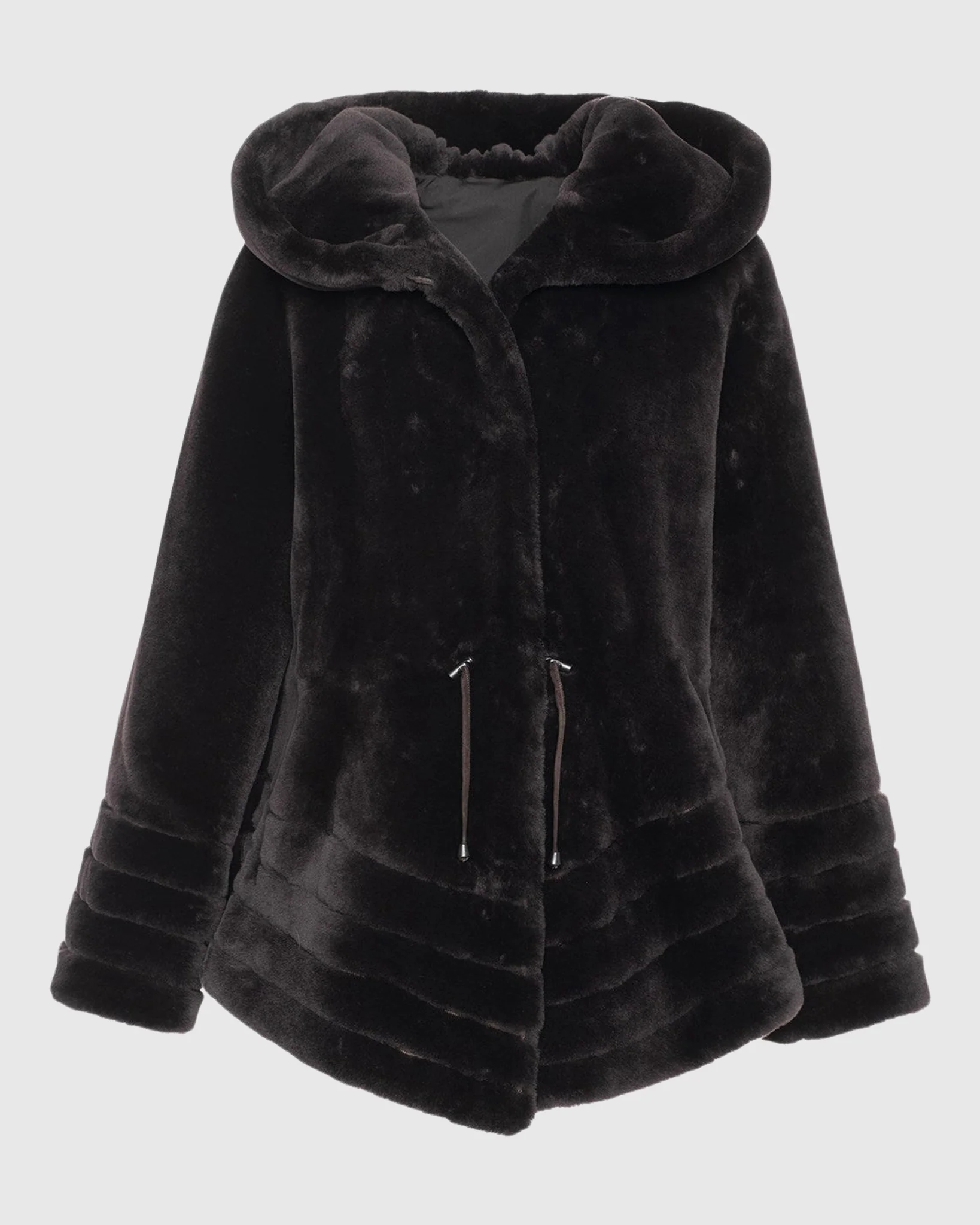 SHEARLING LAMB JACKET REVERSIBLE TO TAFFETA - Image 8
