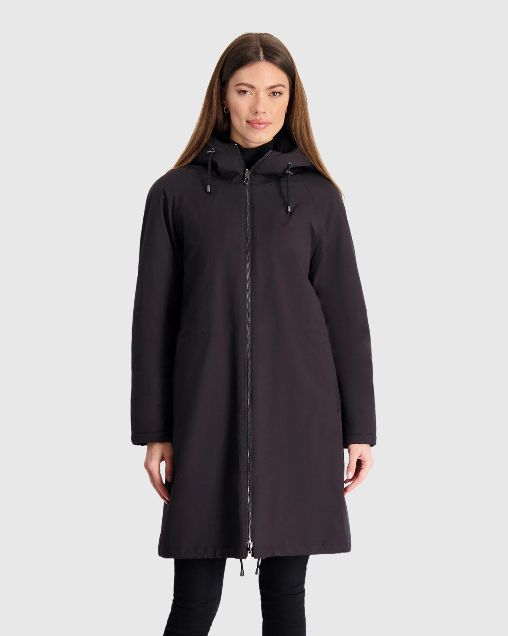 SHEARLING LAMB PARKA REVERSIBLE TO NYLON - Image 3