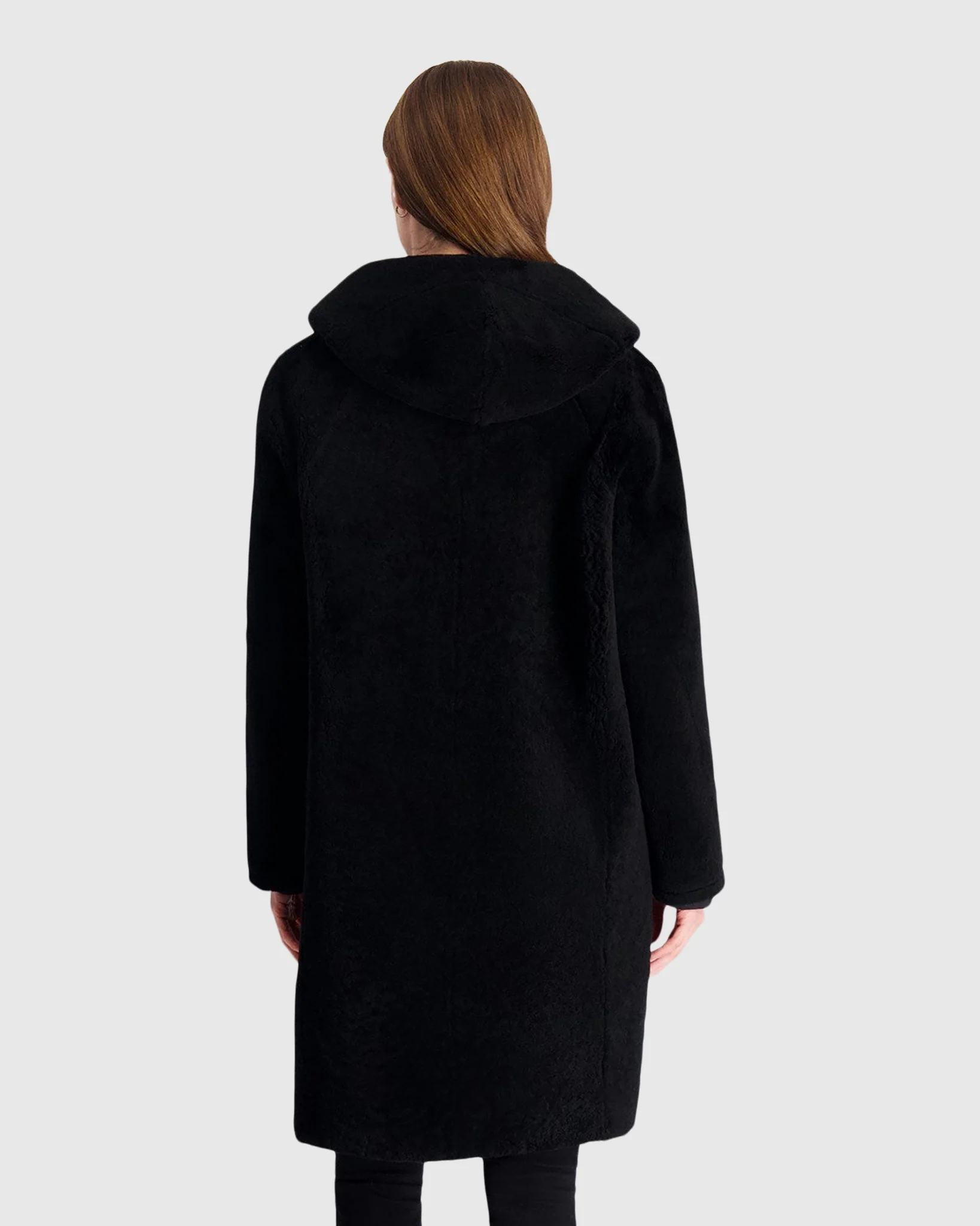 SHEARLING LAMB PARKA REVERSIBLE TO NYLON - Image 7