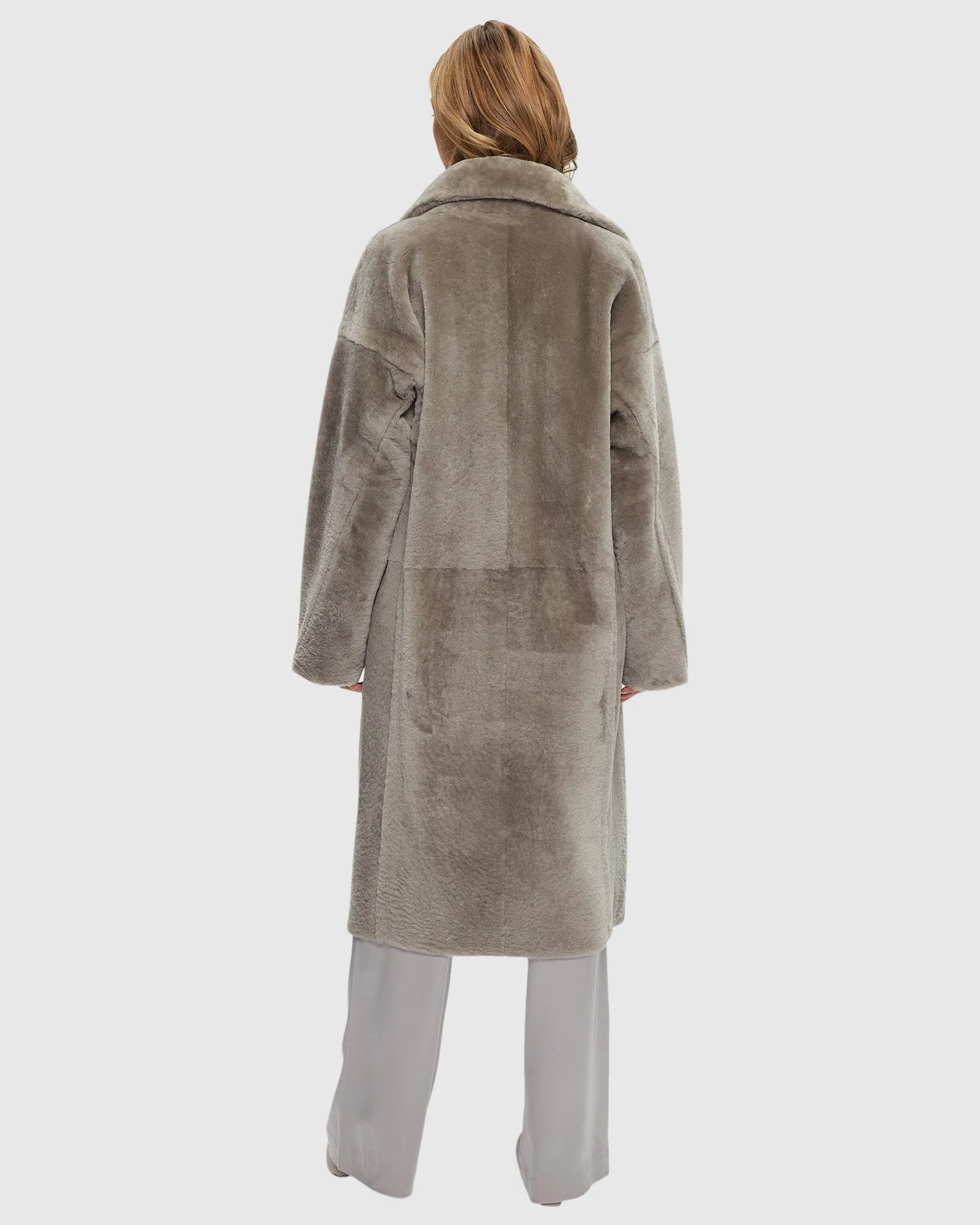 SHEARLING LAMB SHORT COAT - Image 5