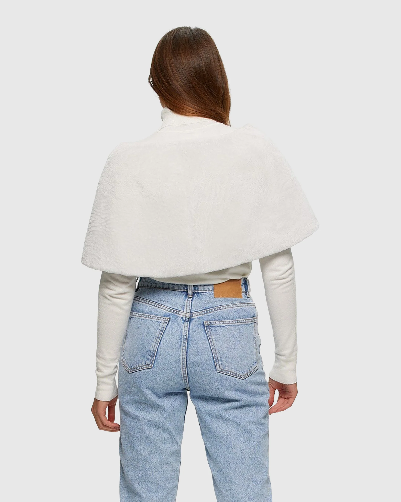 SHEARLING LAMB STOLE - Image 3
