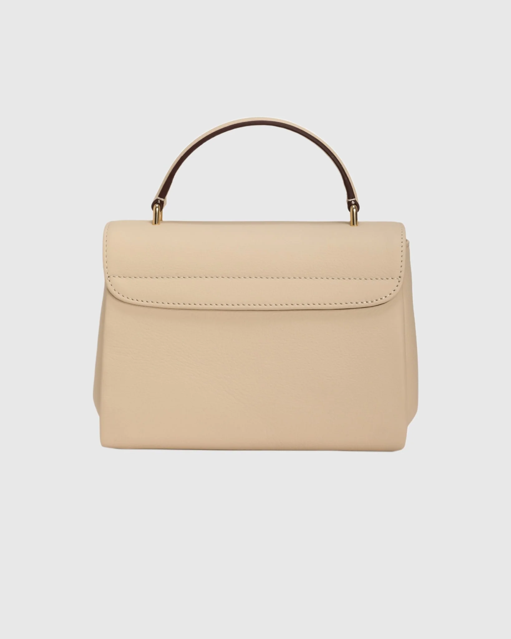 TOP HANDLE LEATHER CROSSBODY BAG - Image 7