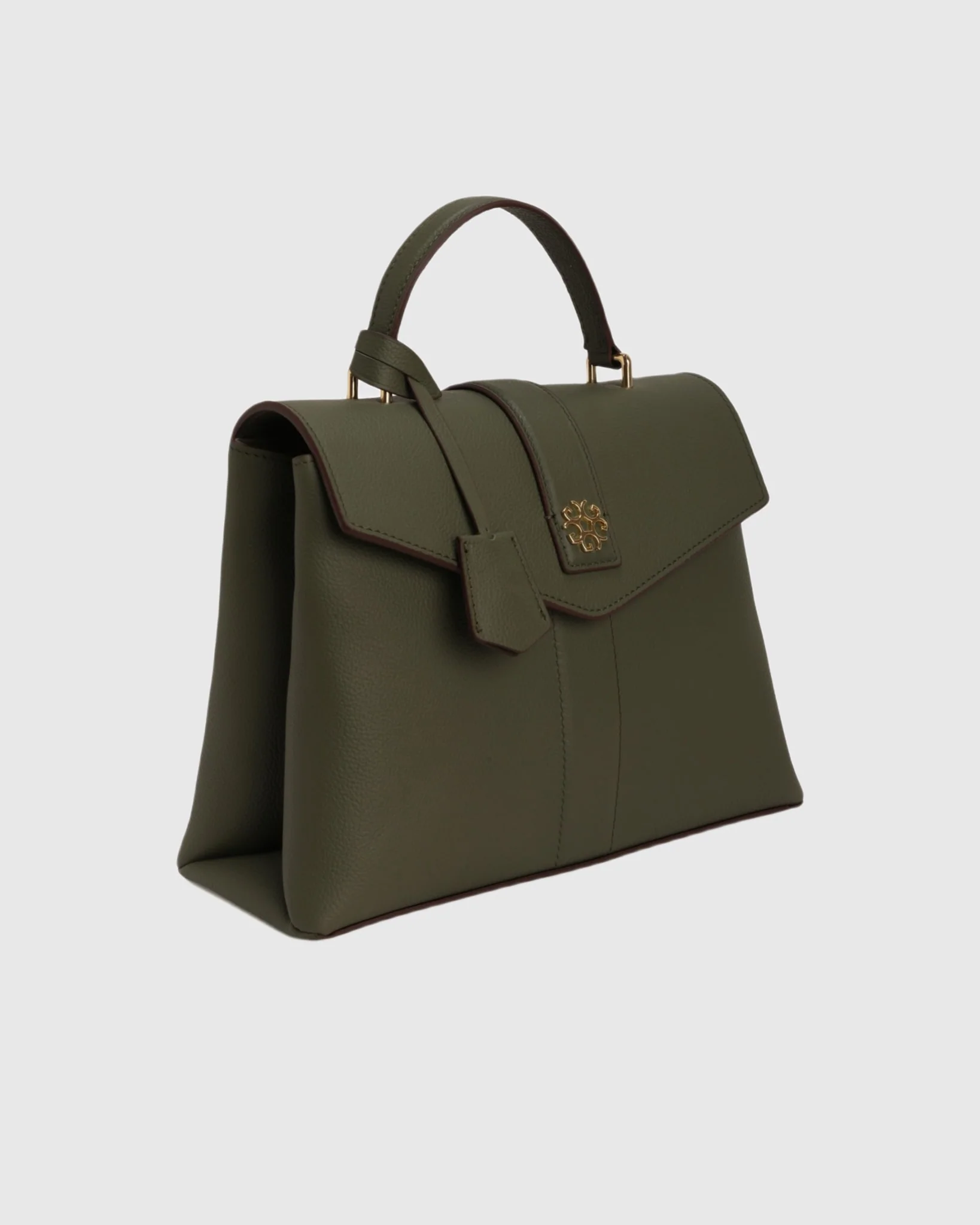 TOP HANDLE LEATHER CROSSBODY BAG - Image 10