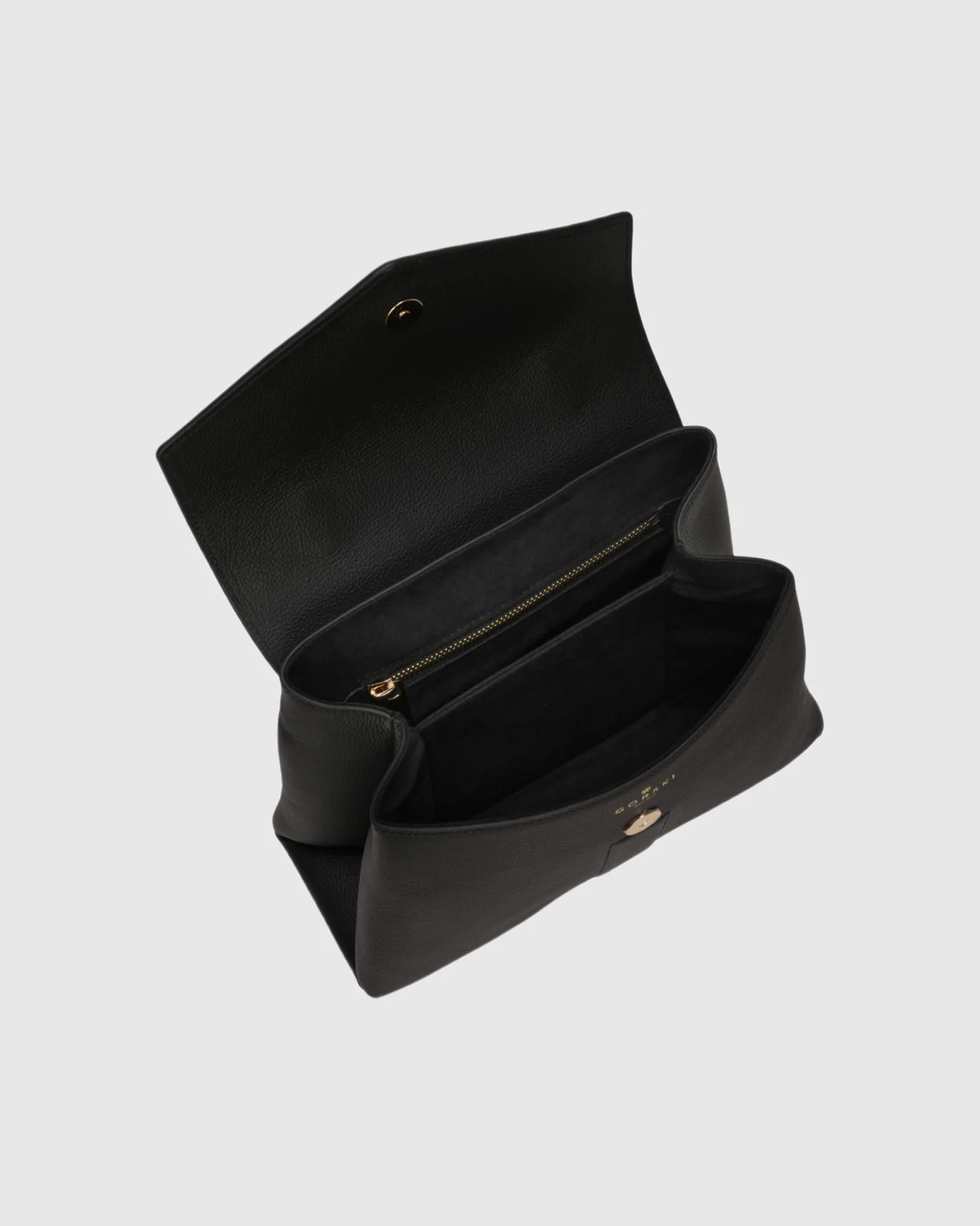 TOP HANDLE LEATHER CROSSBODY BAG - Image 16