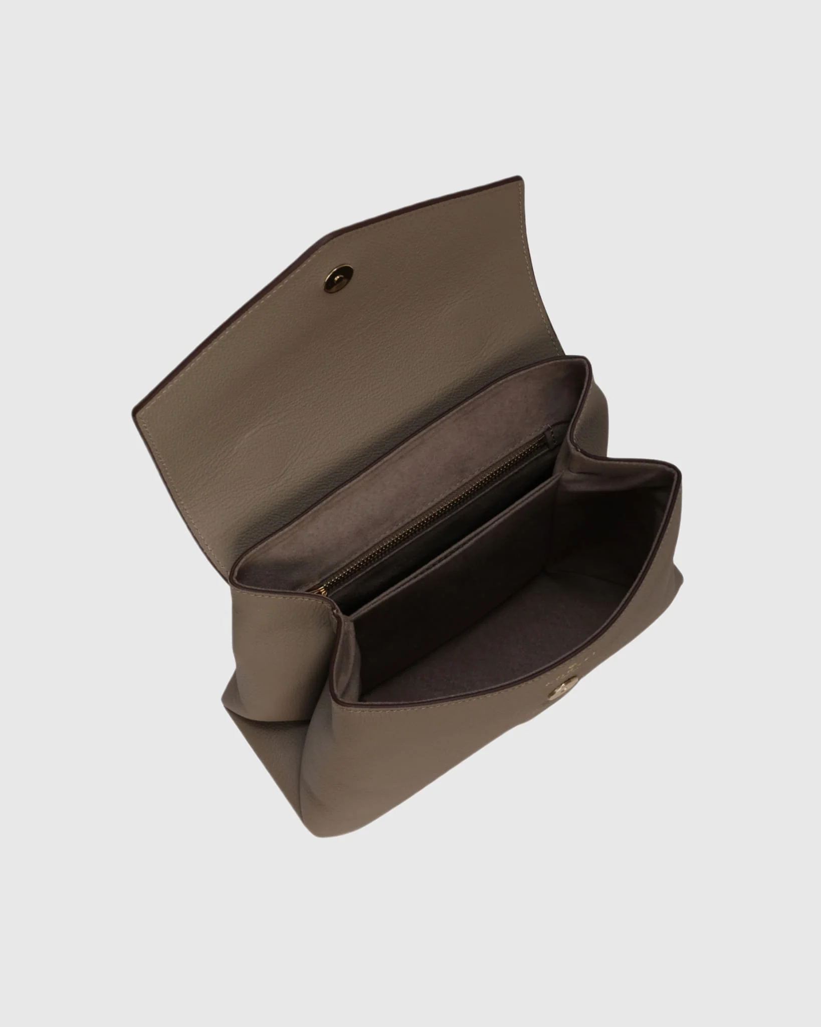 TOP HANDLE LEATHER CROSSBODY BAG - Image 4