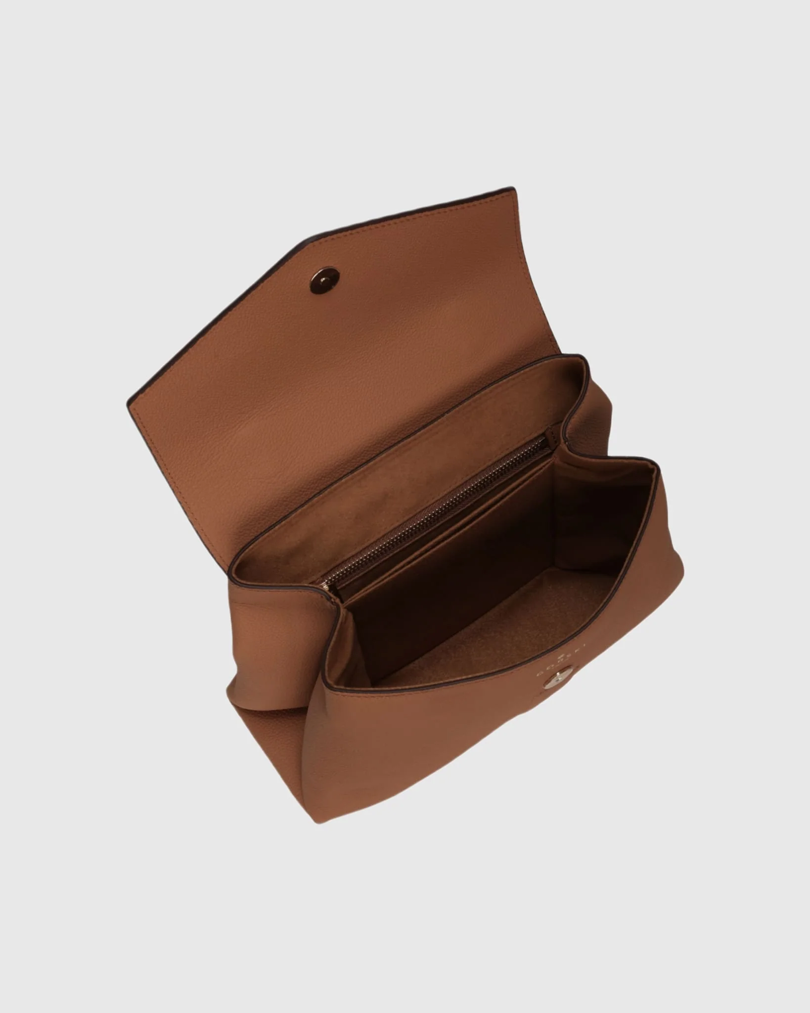 TOP HANDLE LEATHER CROSSBODY BAG - Image 8