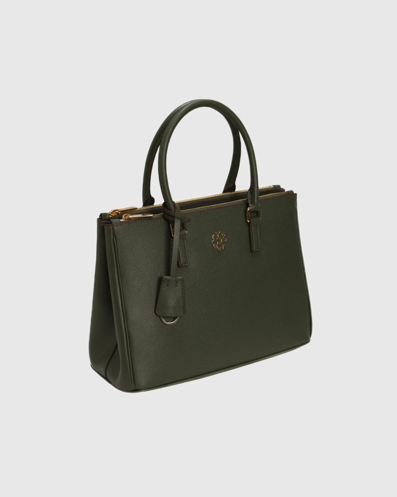 TOP HANDLE LEATHER CROSSBODY BAG - Image 10