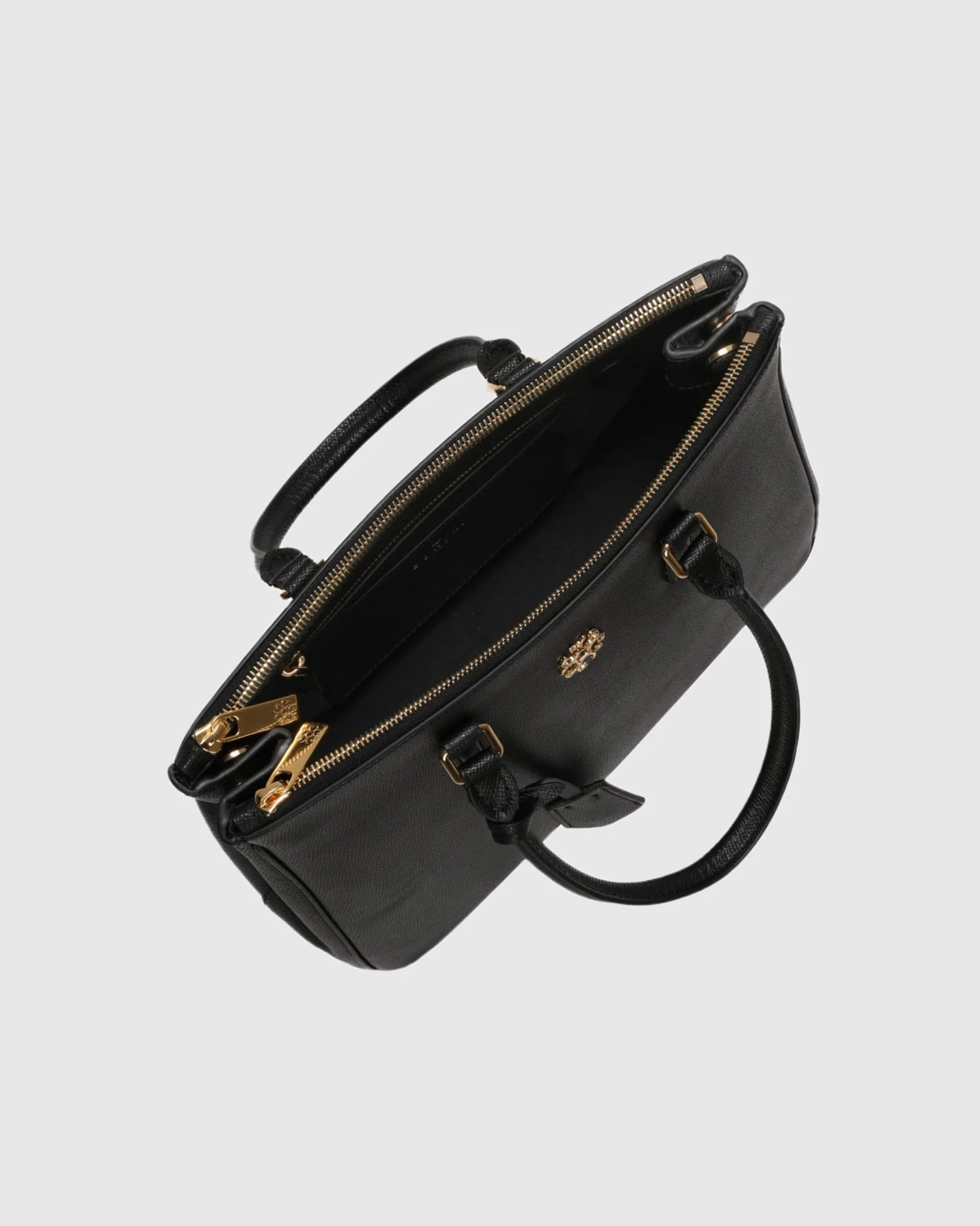 TOP HANDLE LEATHER CROSSBODY BAG - Image 15