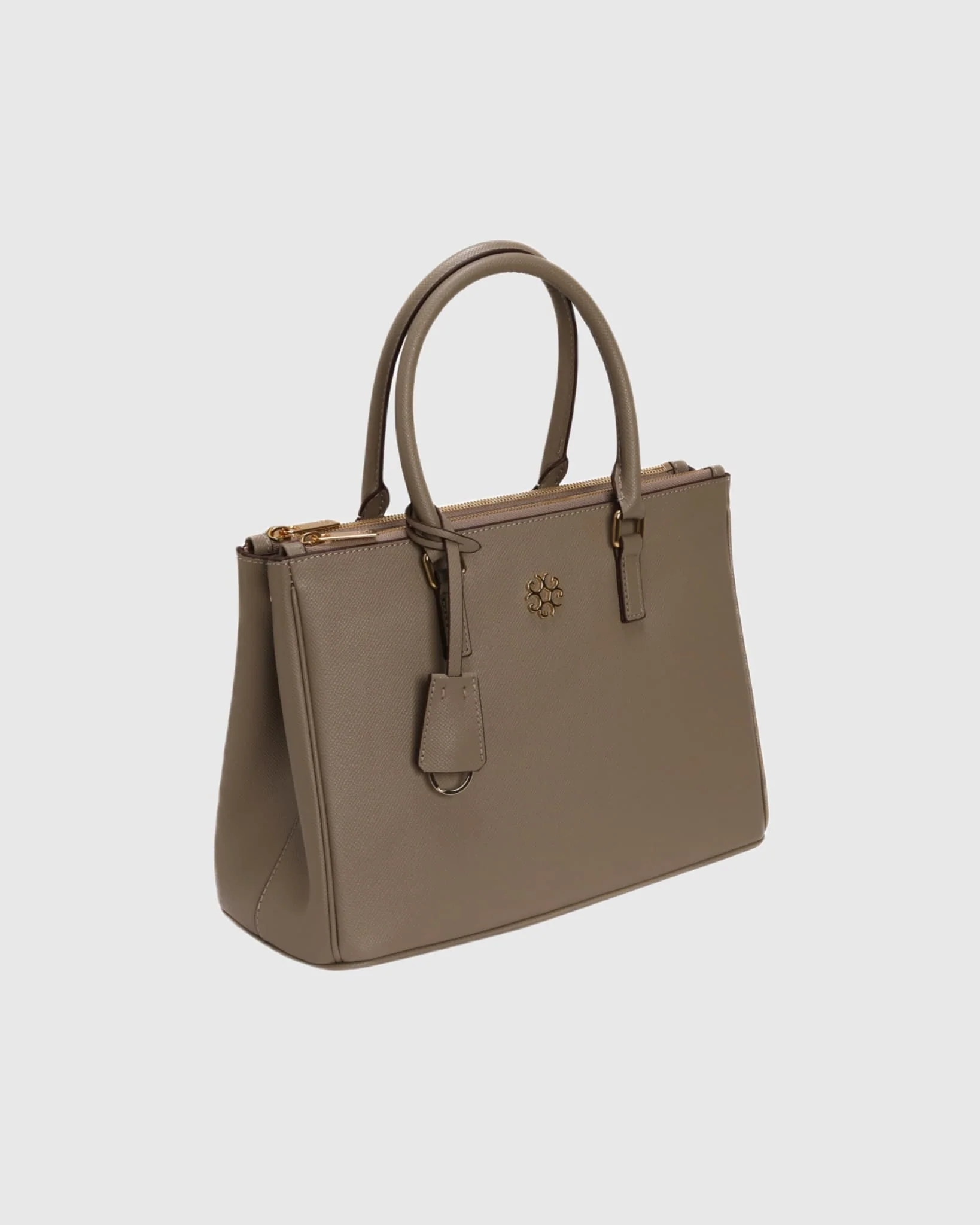 TOP HANDLE LEATHER CROSSBODY BAG - Image 2
