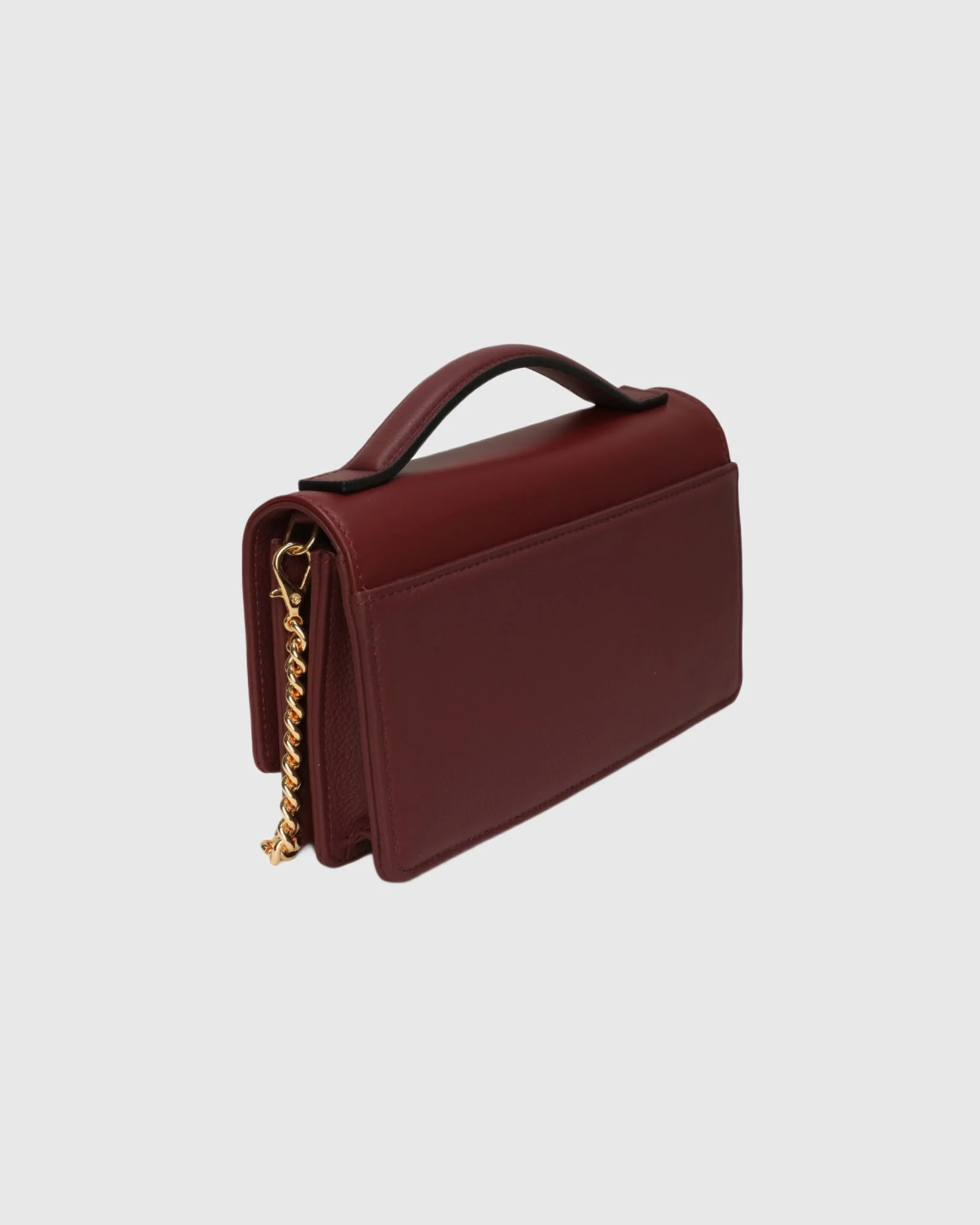 TOP HANDLE LEATHER CROSSBODY BAG - Image 10