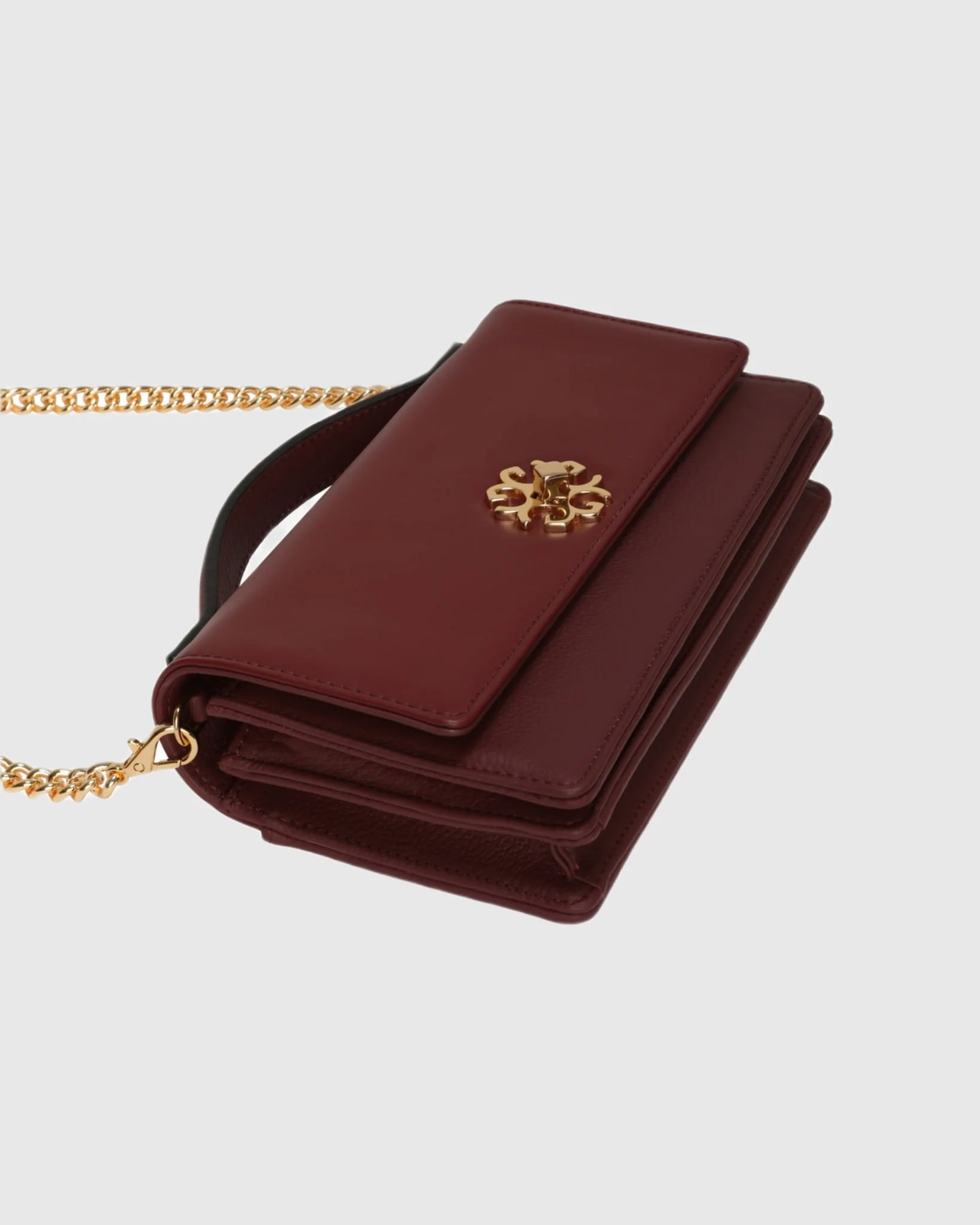 TOP HANDLE LEATHER CROSSBODY BAG - Image 11