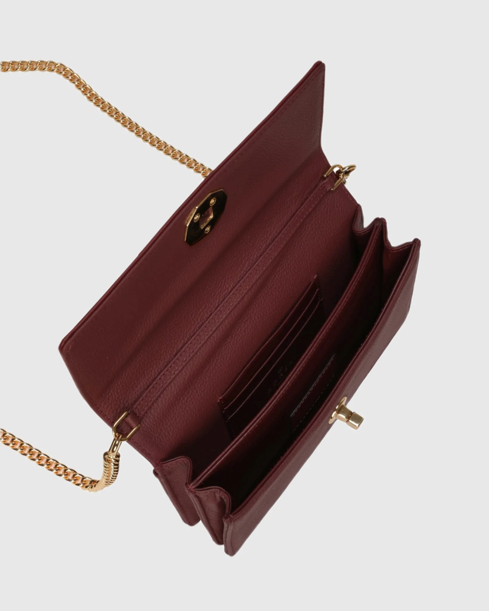 TOP HANDLE LEATHER CROSSBODY BAG - Image 12