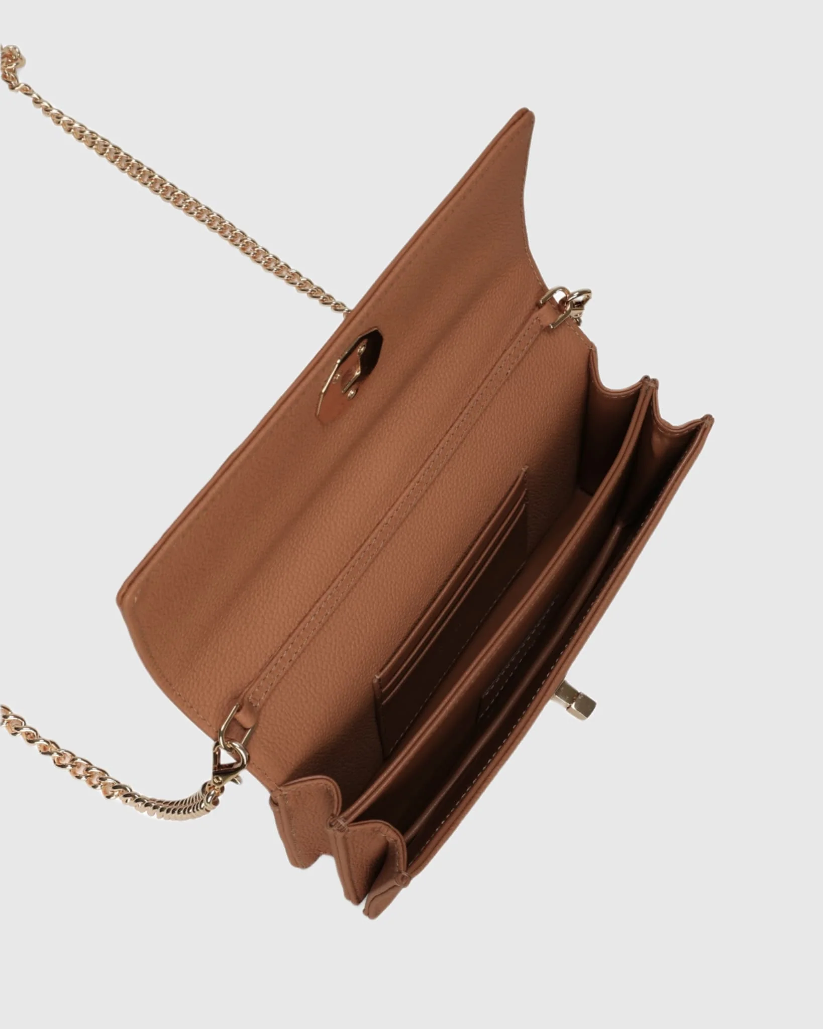 TOP HANDLE LEATHER CROSSBODY BAG - Image 8