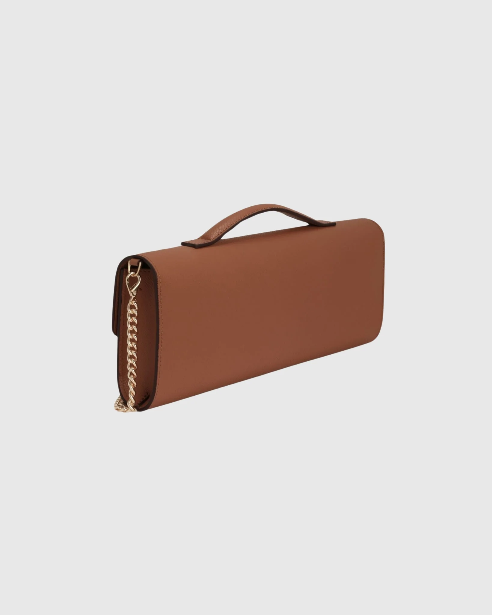 TOP HANDLE LEATHER CROSSBODY BAG - Image 6