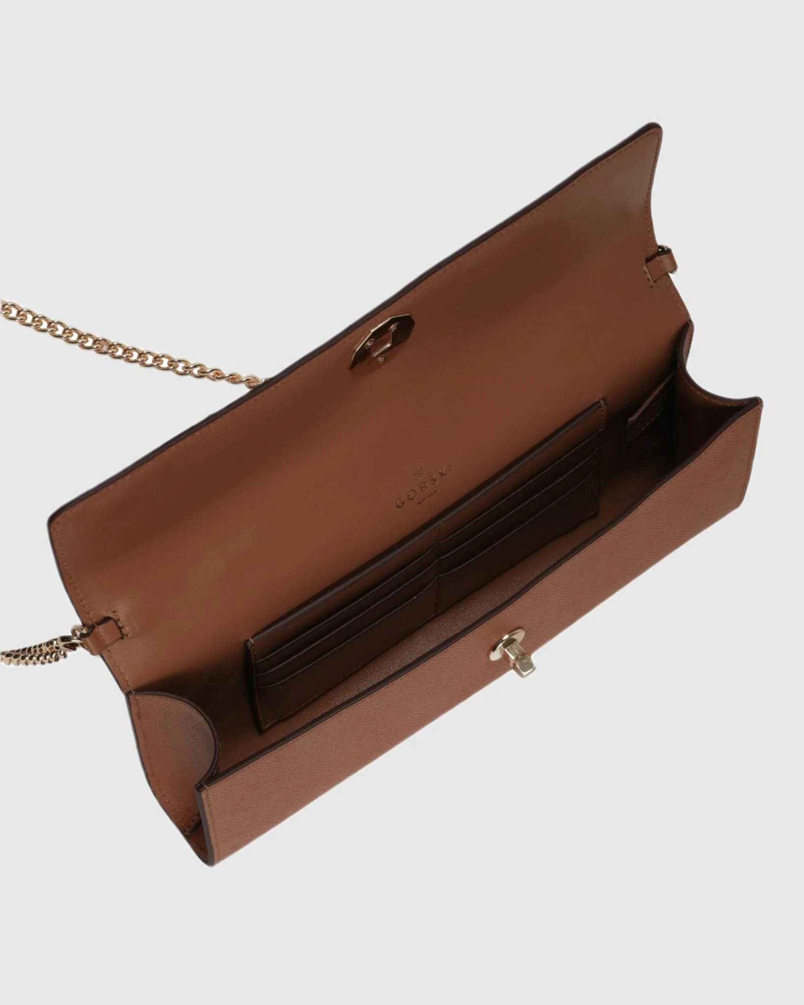 TOP HANDLE LEATHER CROSSBODY BAG - Image 8