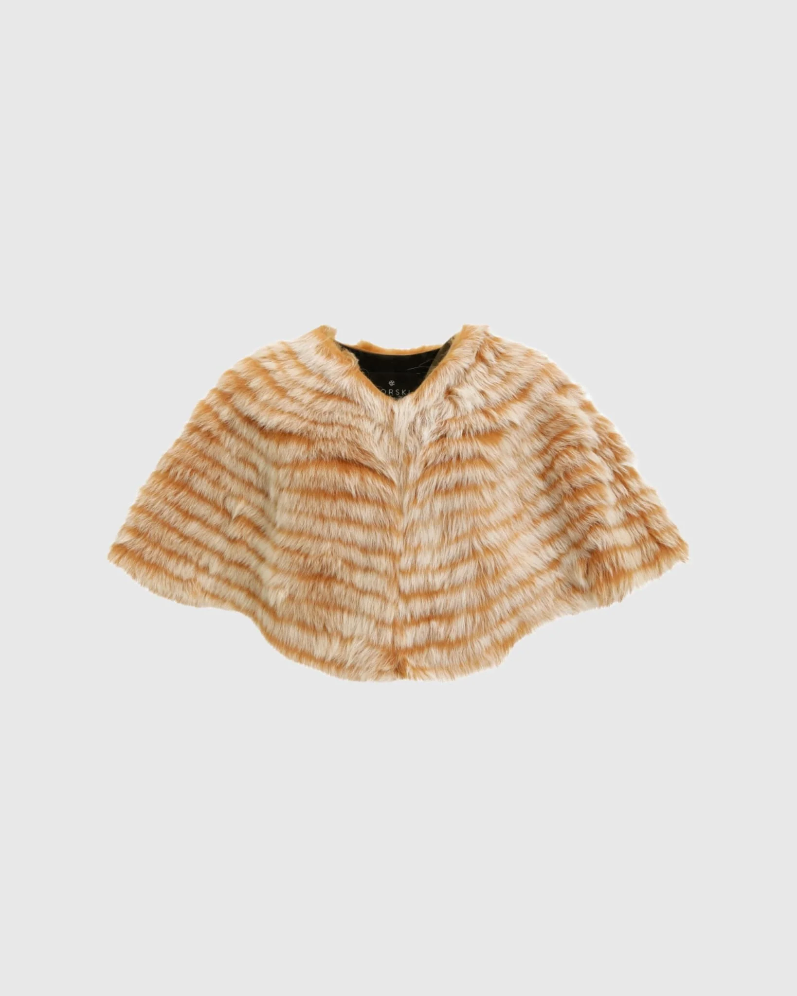 Toscana Shearling Lamb Layered Capelet - Image 18