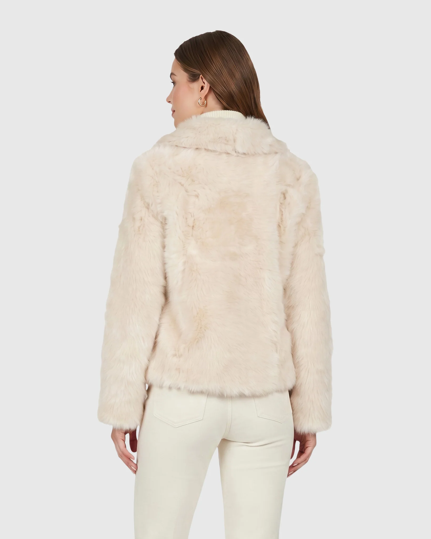 Toscana Shearling Lamb Reversible Jacket - Image 25