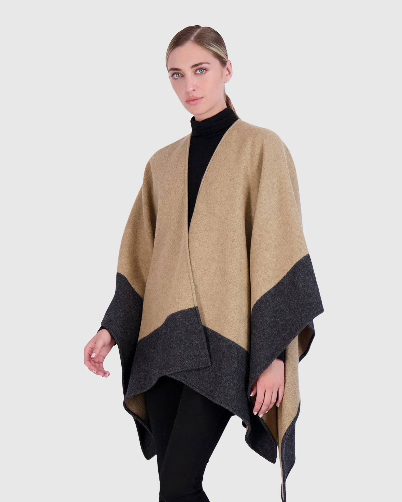 Select Wool Knit Shawl - Image 4