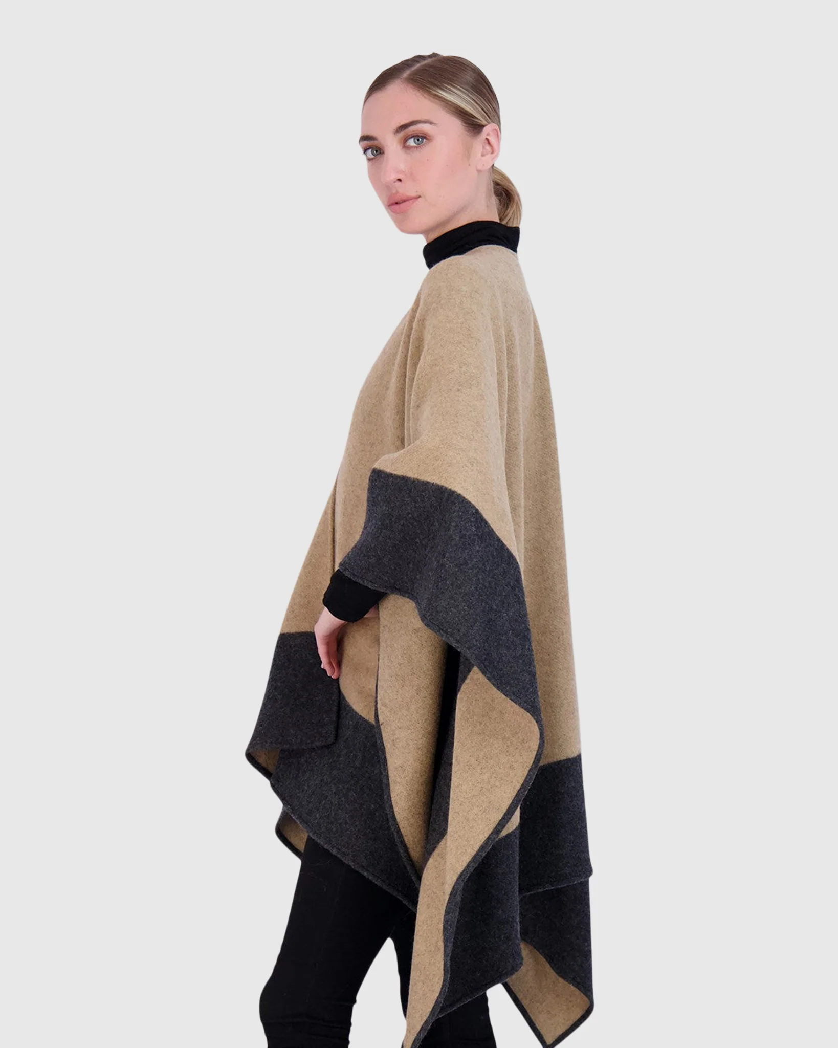 Select Wool Knit Shawl - Image 5